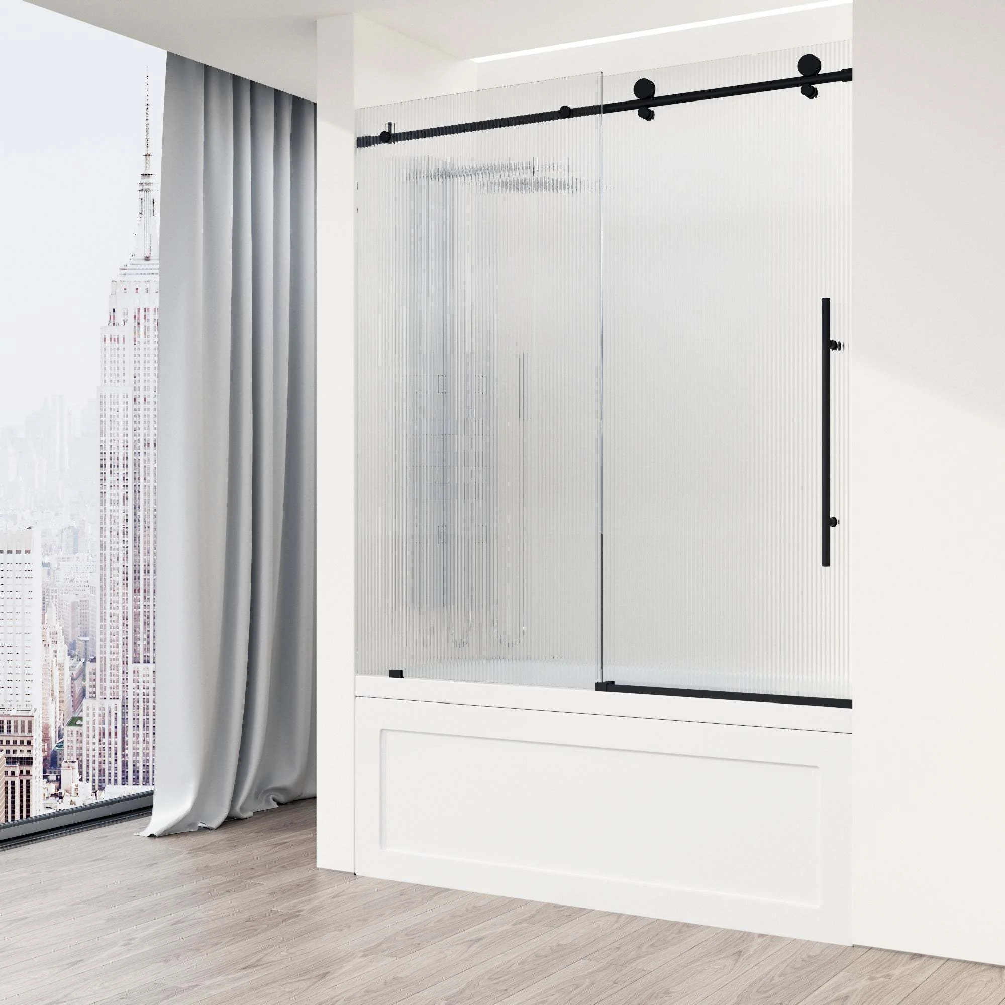 Elan E-Class Frameless Sliding Tub Door - Image 43