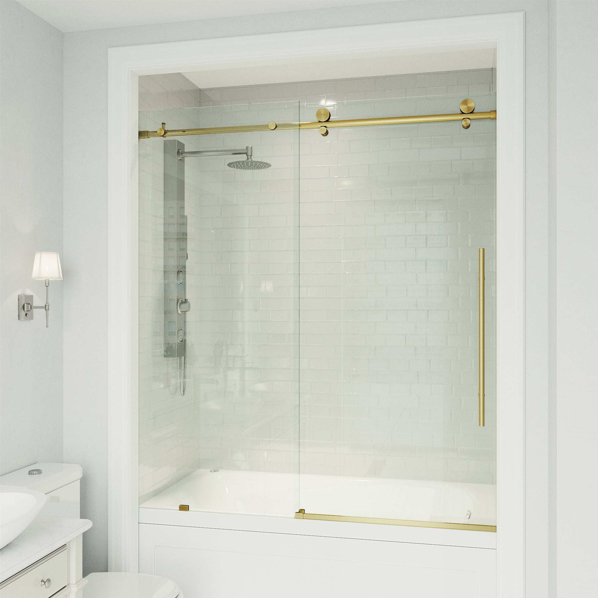 Elan E-Class Frameless Sliding Tub Door - Image 55