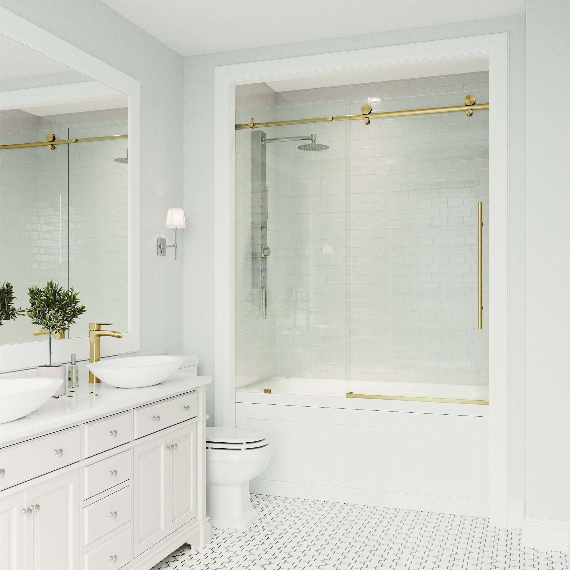 Elan E-Class Frameless Sliding Tub Door - Image 56