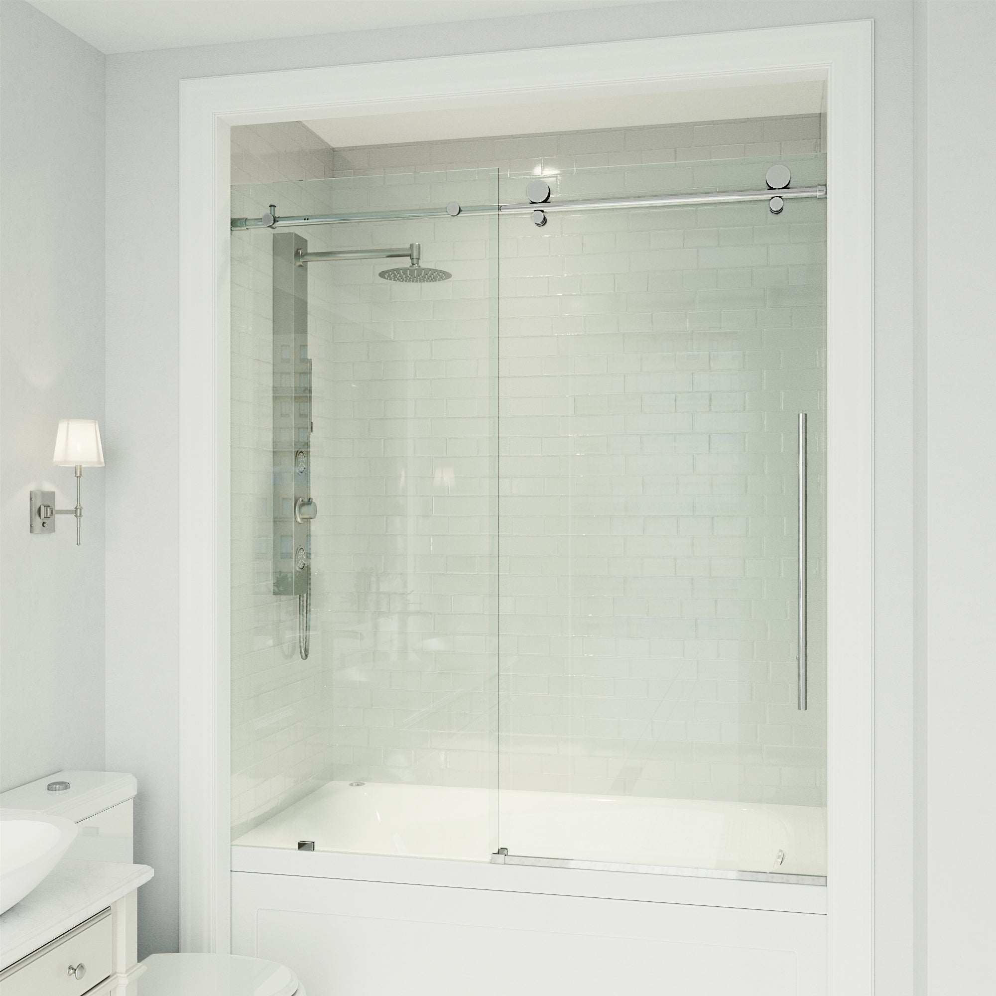 Elan E-Class Frameless Sliding Tub Door - Image 6