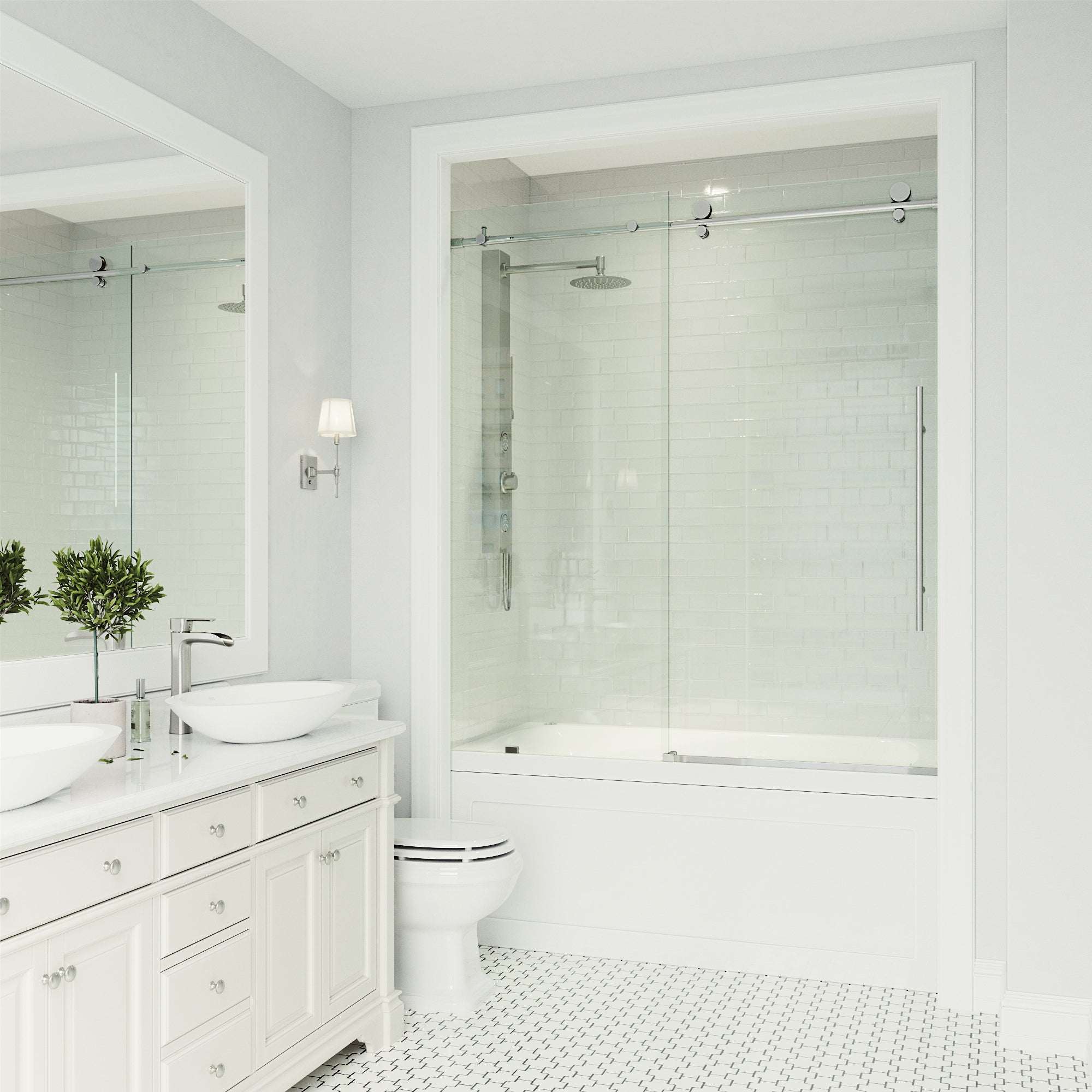 Elan E-Class Frameless Sliding Tub Door - Image 7