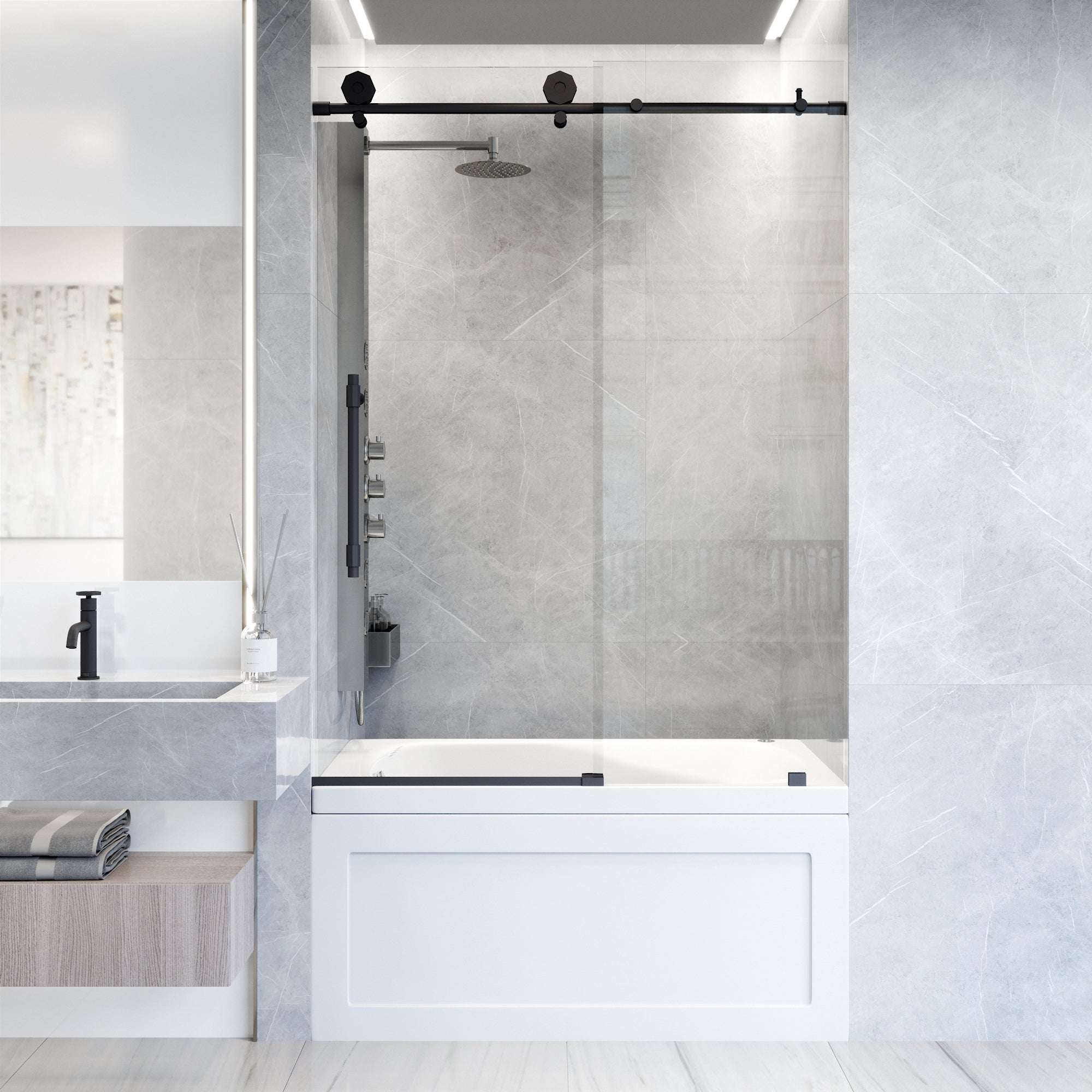 Hart Elan Frameless Sliding Tub Door - Image 14