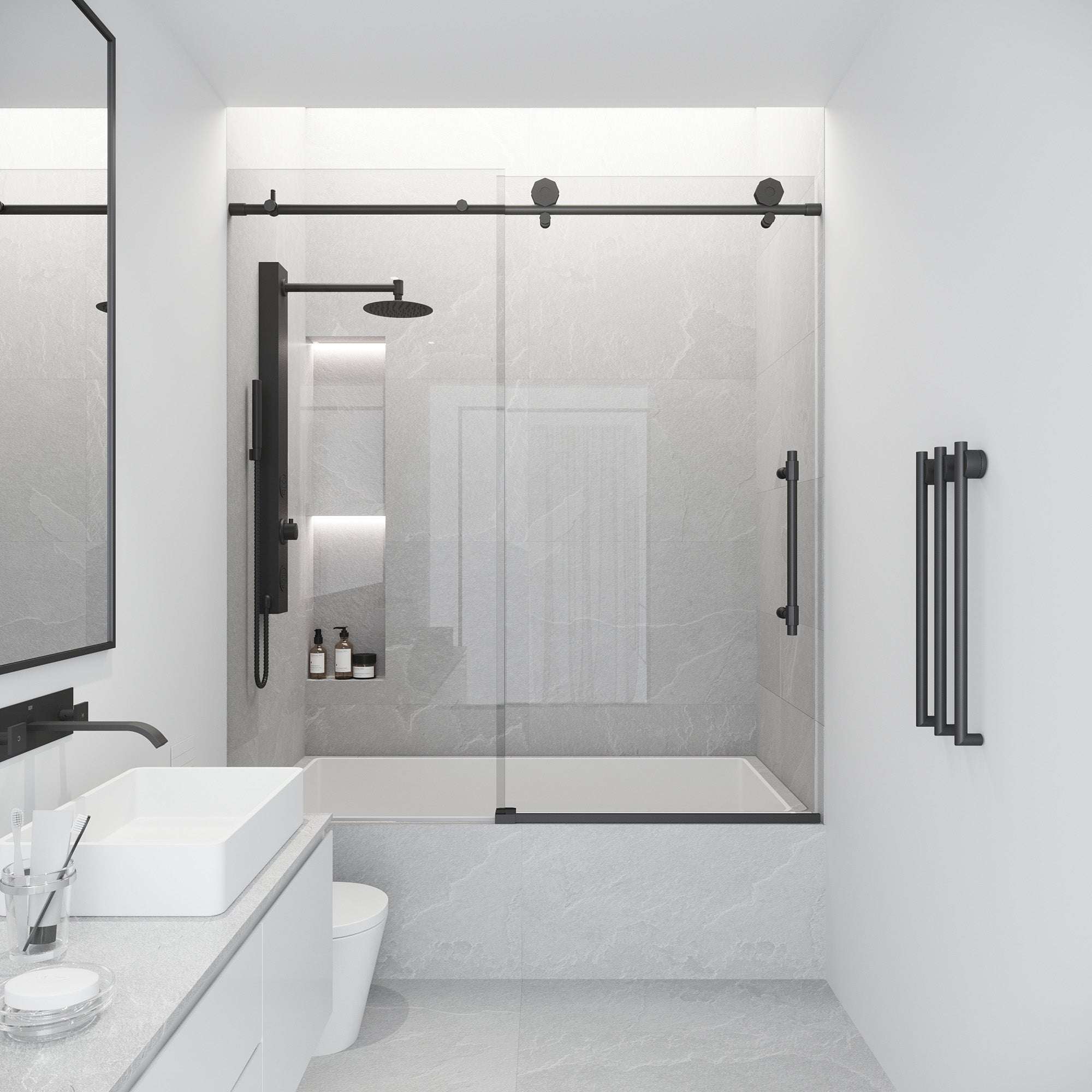 Hart Elan Frameless Sliding Tub Door - Image 25