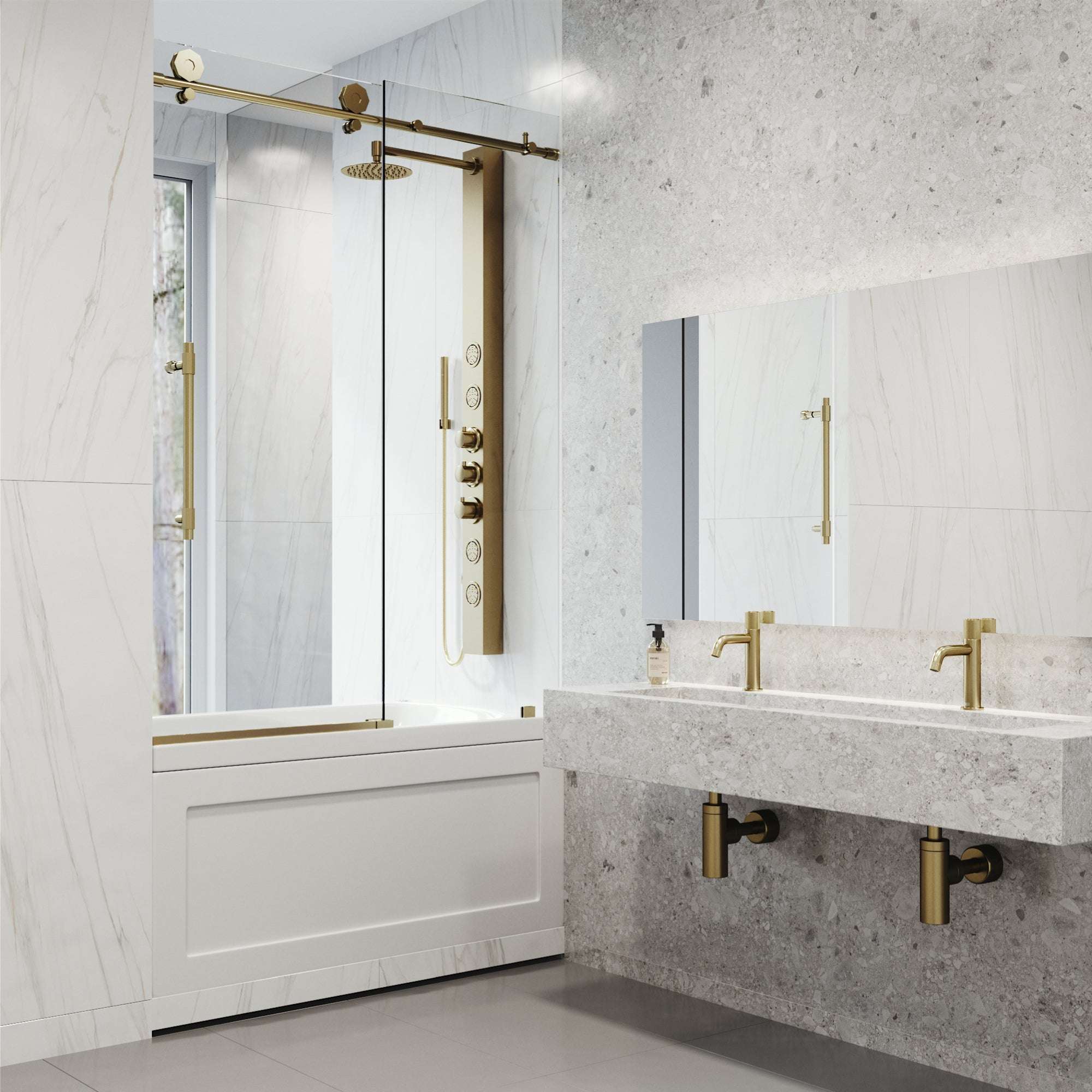 Hart Elan Frameless Sliding Tub Door - Image 30