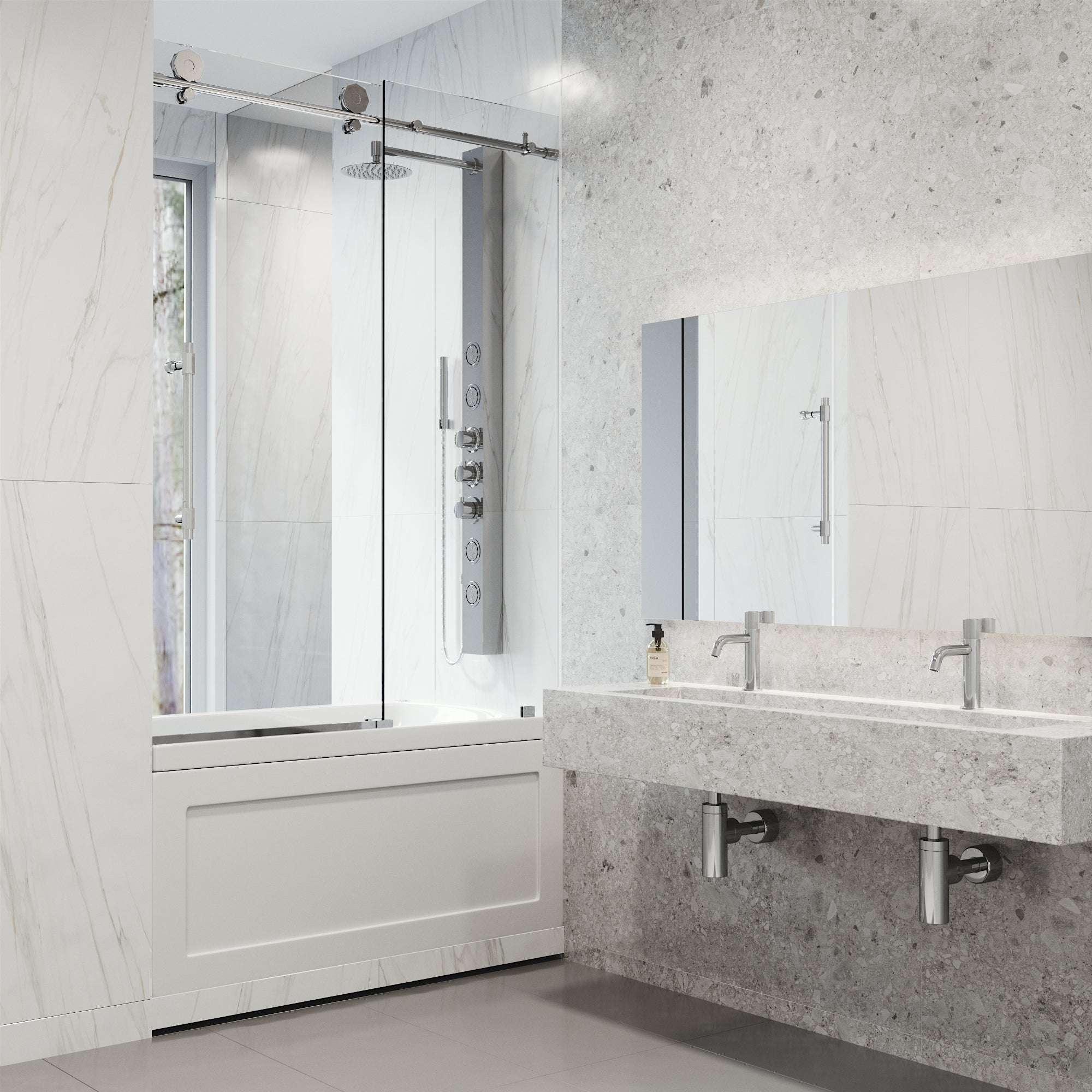 Hart Elan Frameless Sliding Tub Door - Image 6