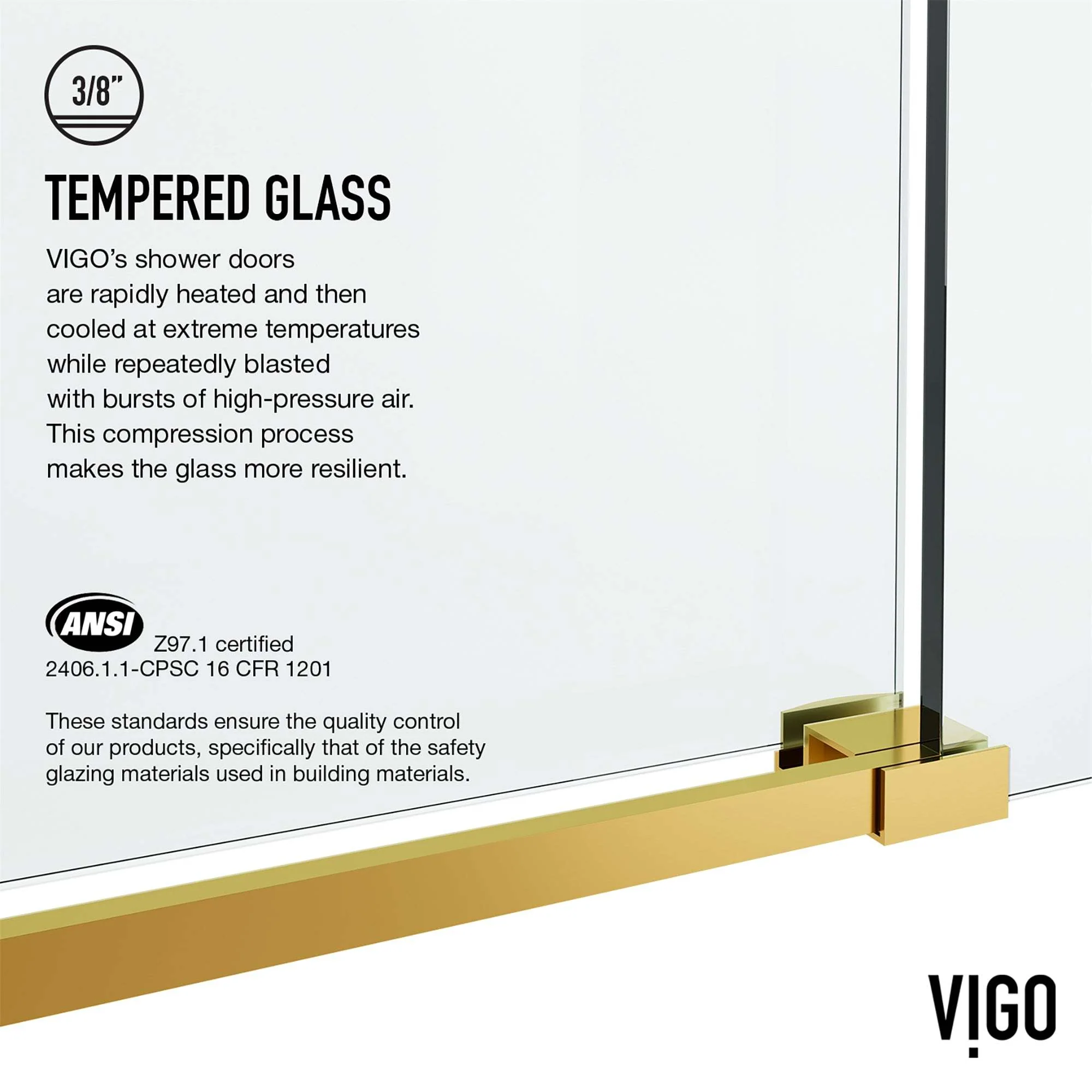 Hart Elan Frameless Sliding Shower Door - Image 18