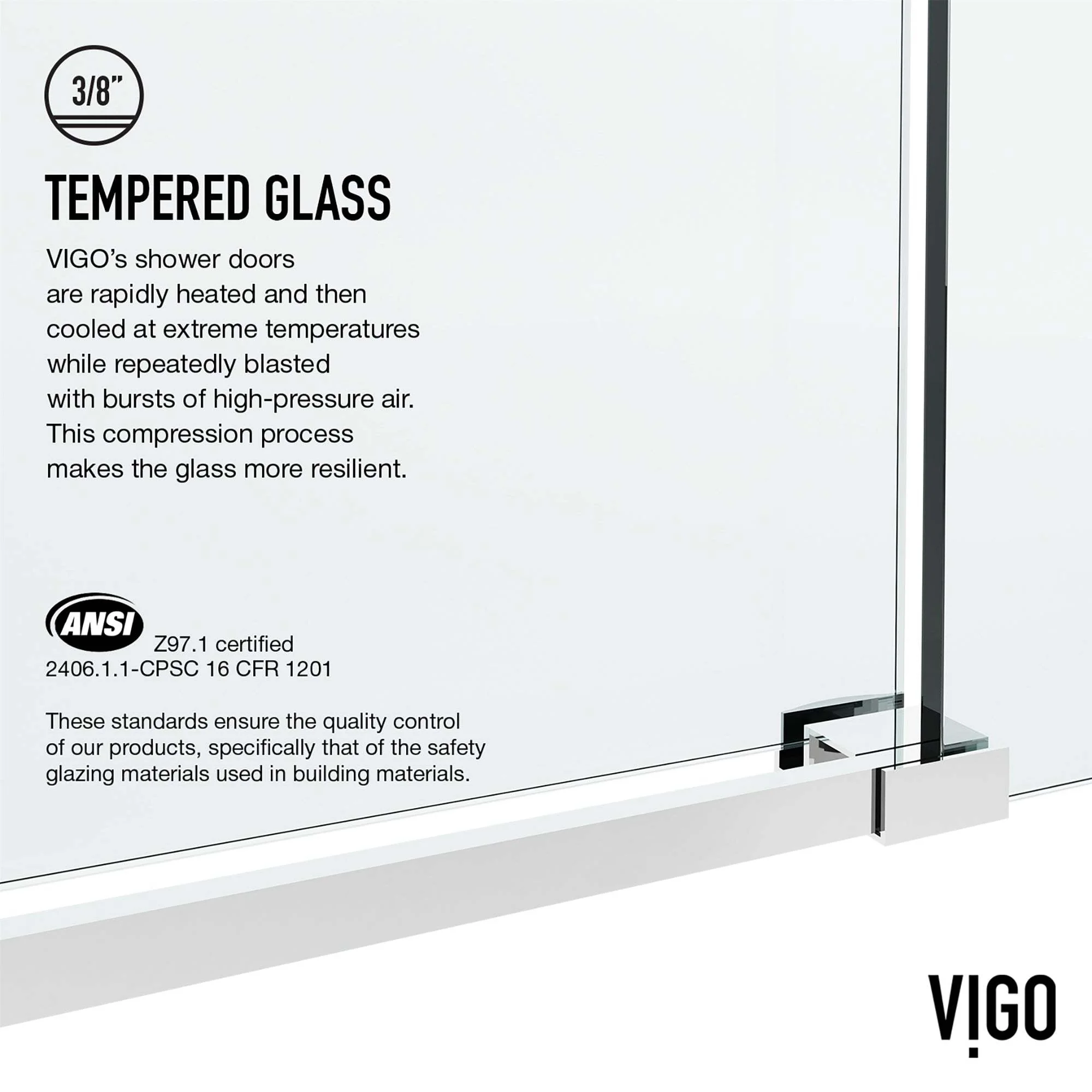 Hart Elan Frameless Sliding Shower Door - Image 40