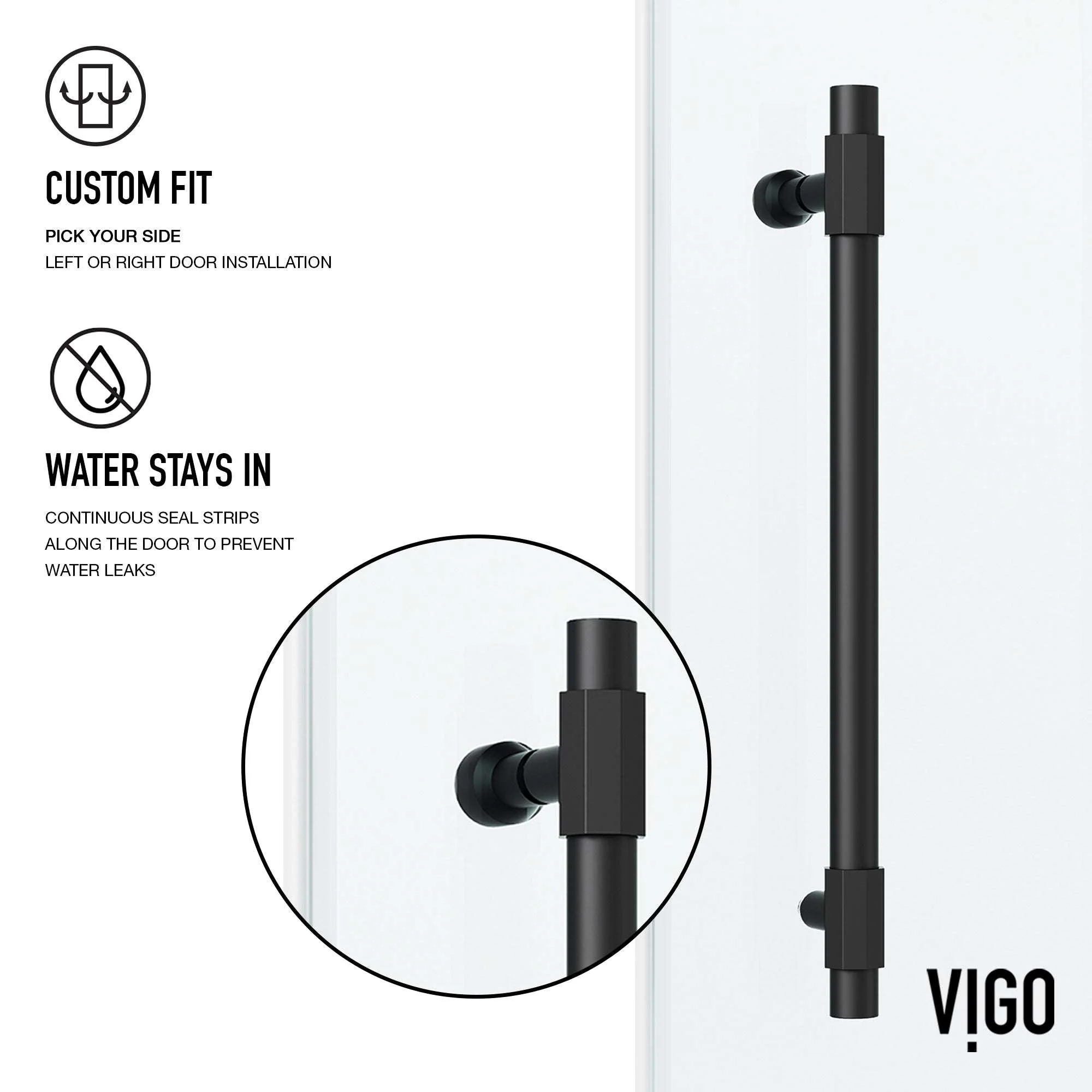 Hart Elan Frameless Sliding Shower Door - Image 65
