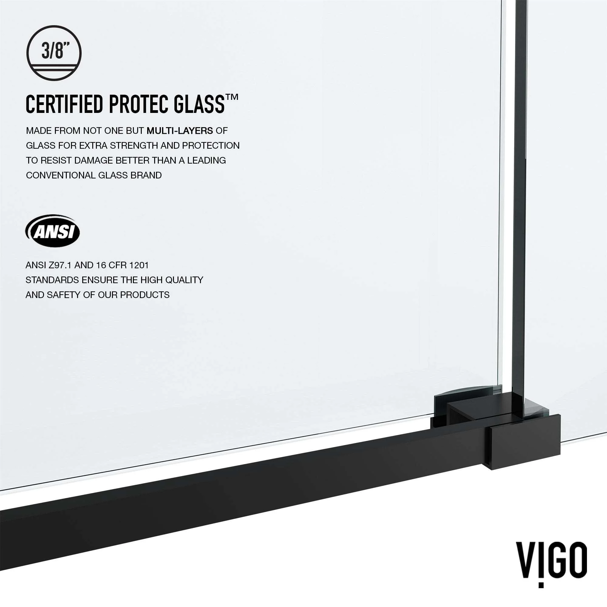 Hart Elan Frameless Sliding Shower Door - Image 66