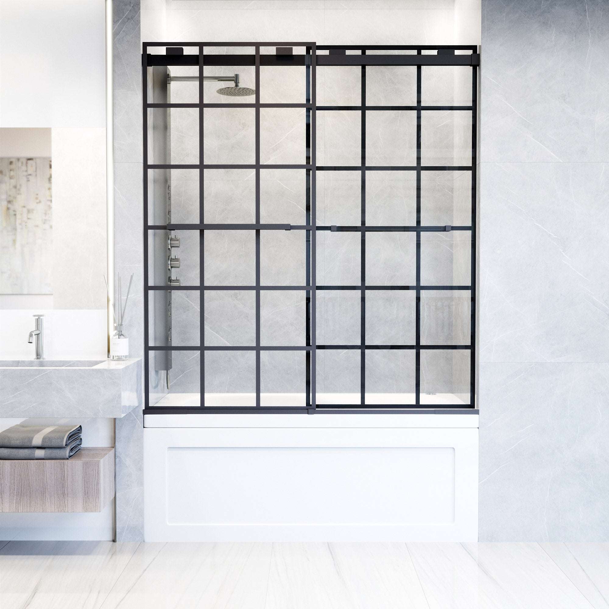 Houston VMotion™ Frameless Sliding Tub Door - Image 23