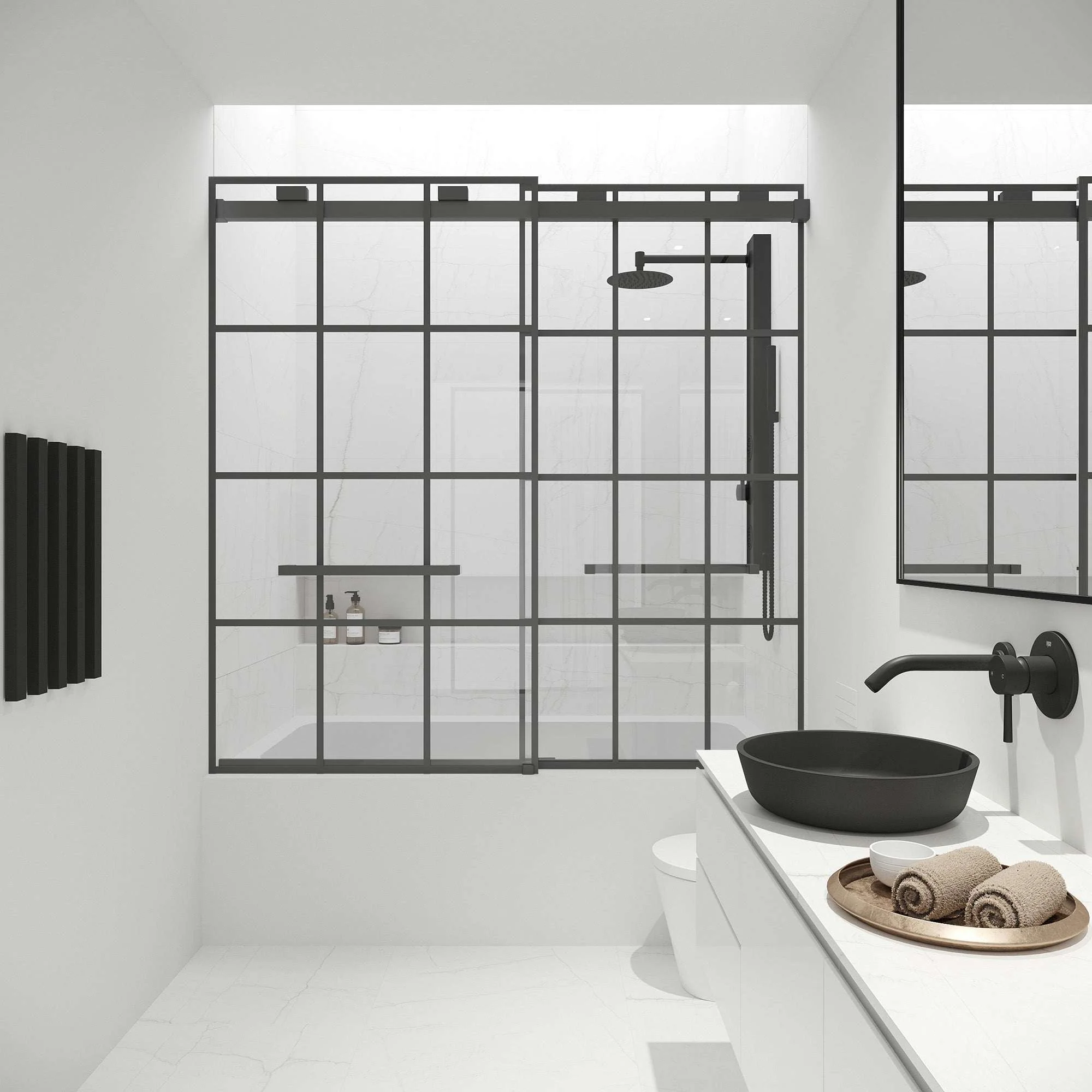 Houston VMotion™ Frameless Sliding Tub Door - Image 30