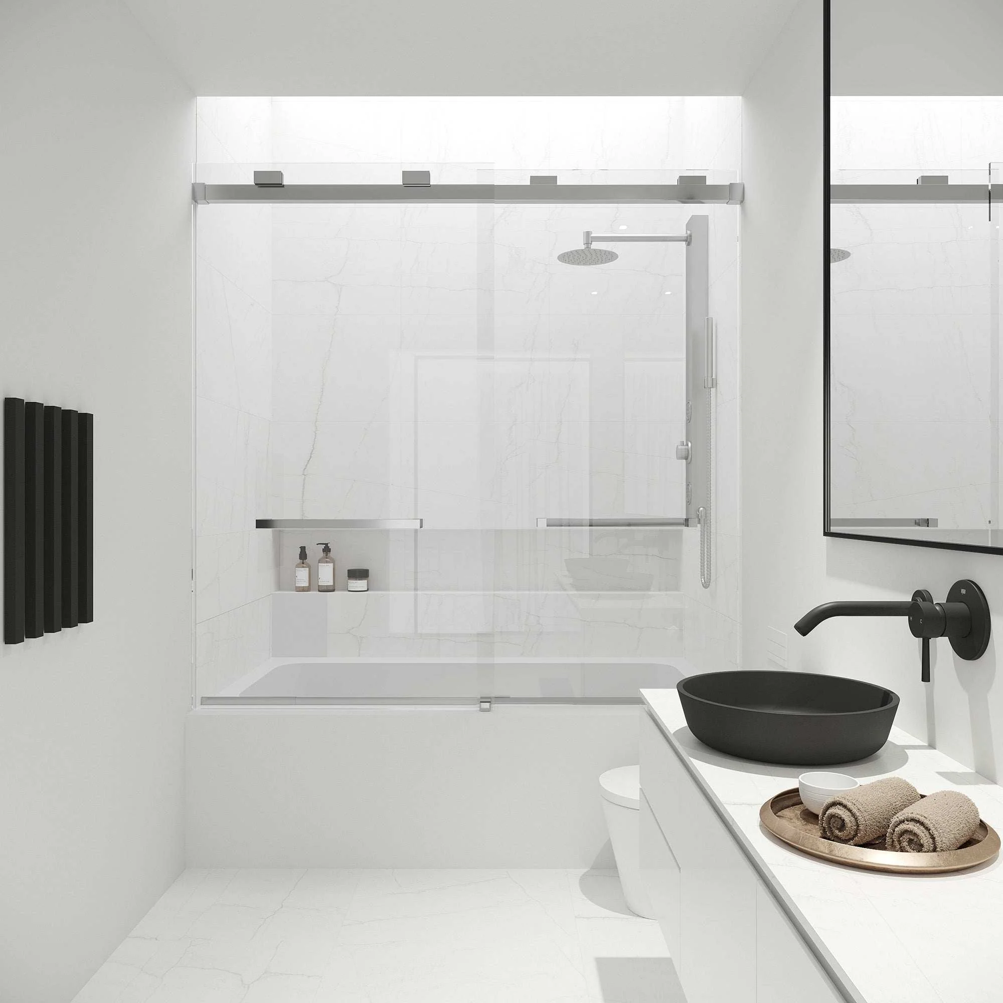 Houston VMotion™ Frameless Sliding Tub Door - Image 45