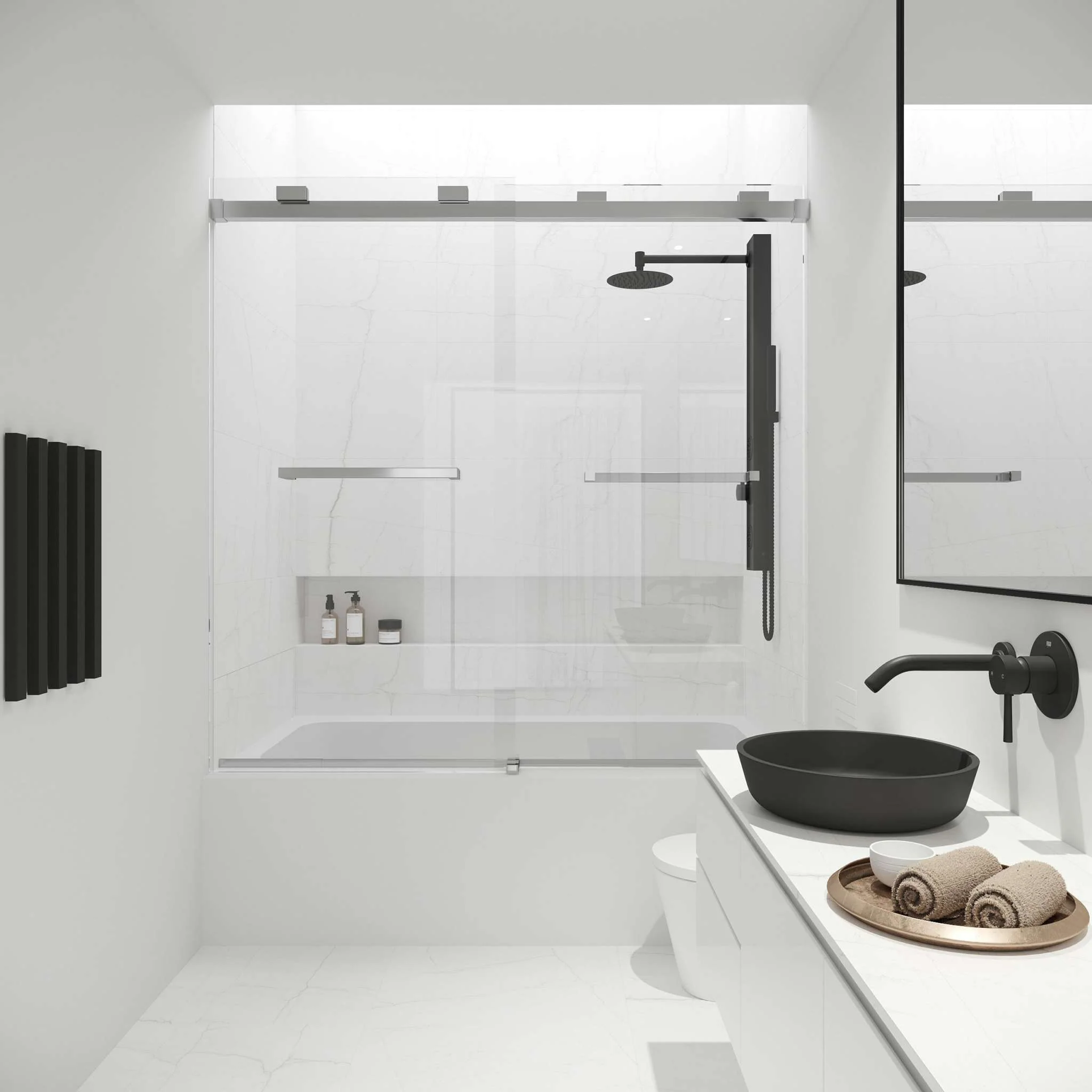 Houston VMotion™ Frameless Sliding Tub Door - Image 46