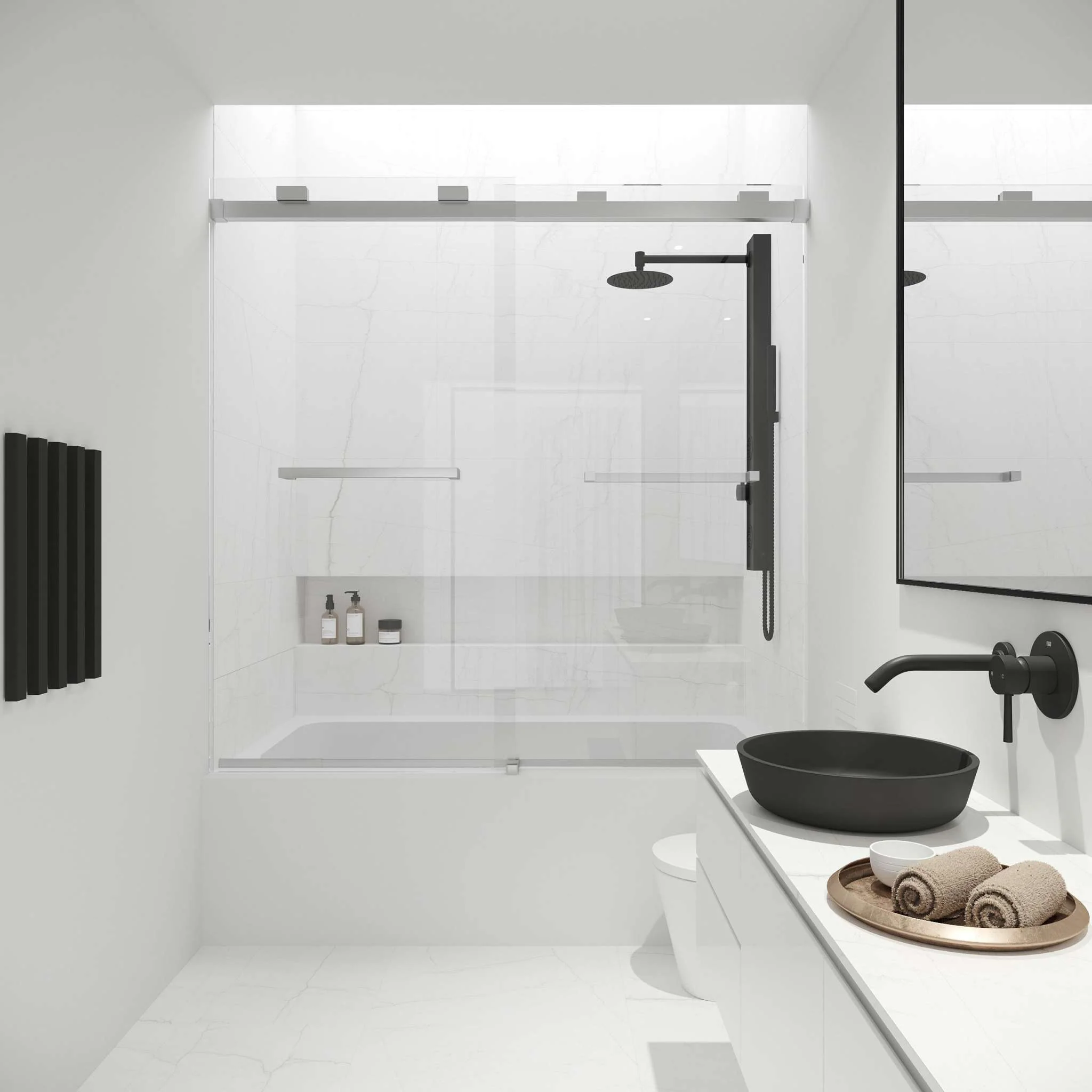 Houston VMotion™ Frameless Sliding Tub Door - Image 48