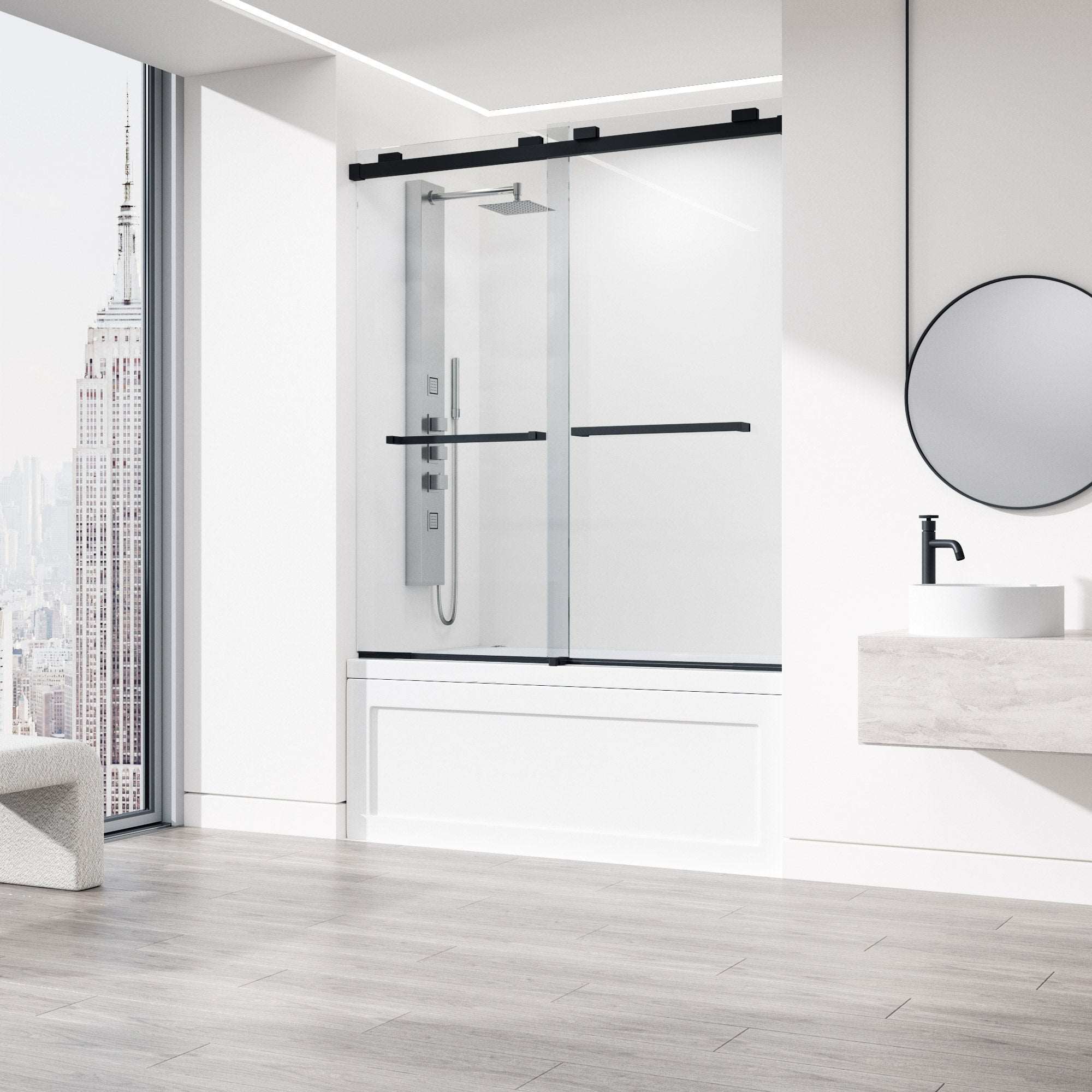 Houston VMotion™ Frameless Sliding Tub Door - Image 52
