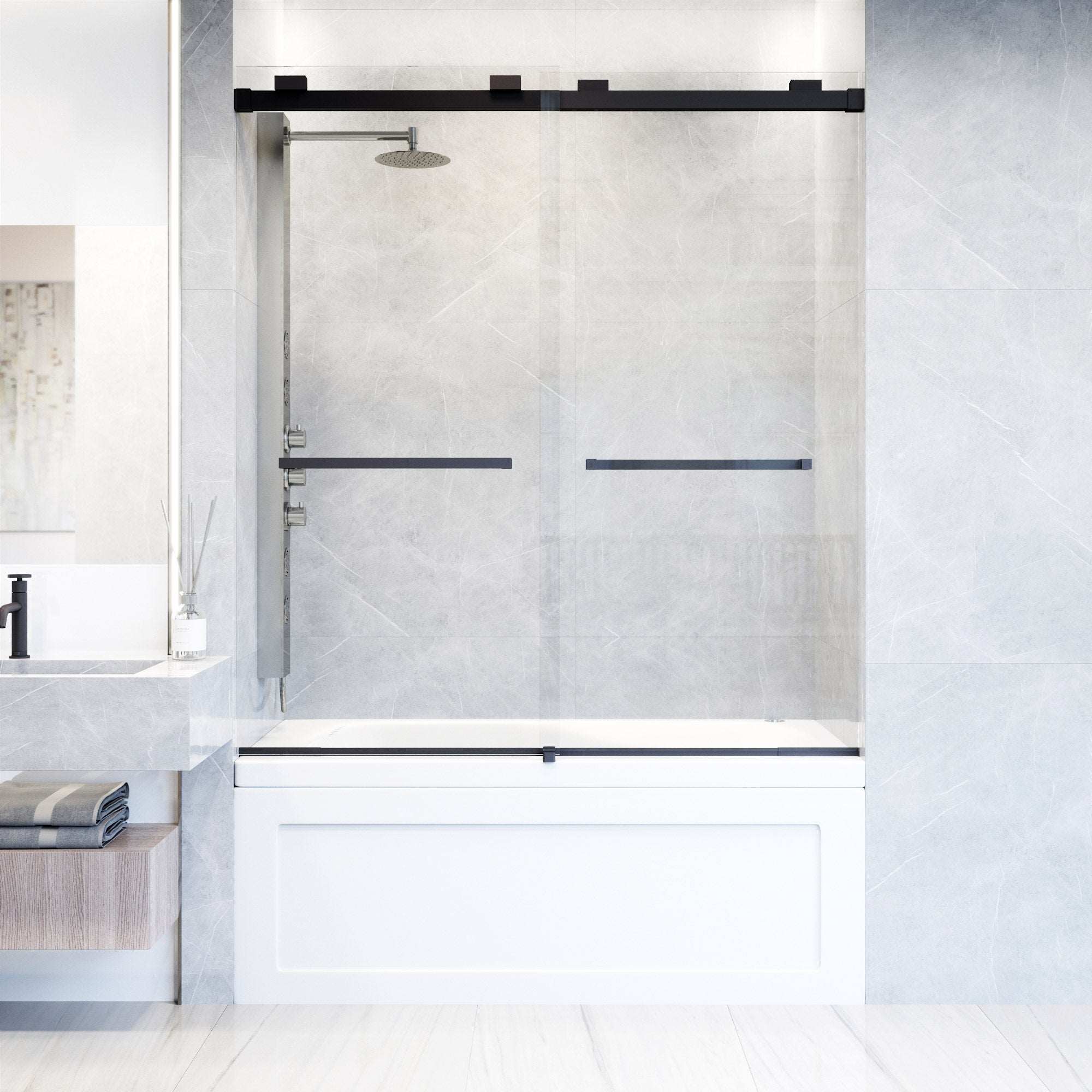 Houston VMotion™ Frameless Sliding Tub Door - Image 54
