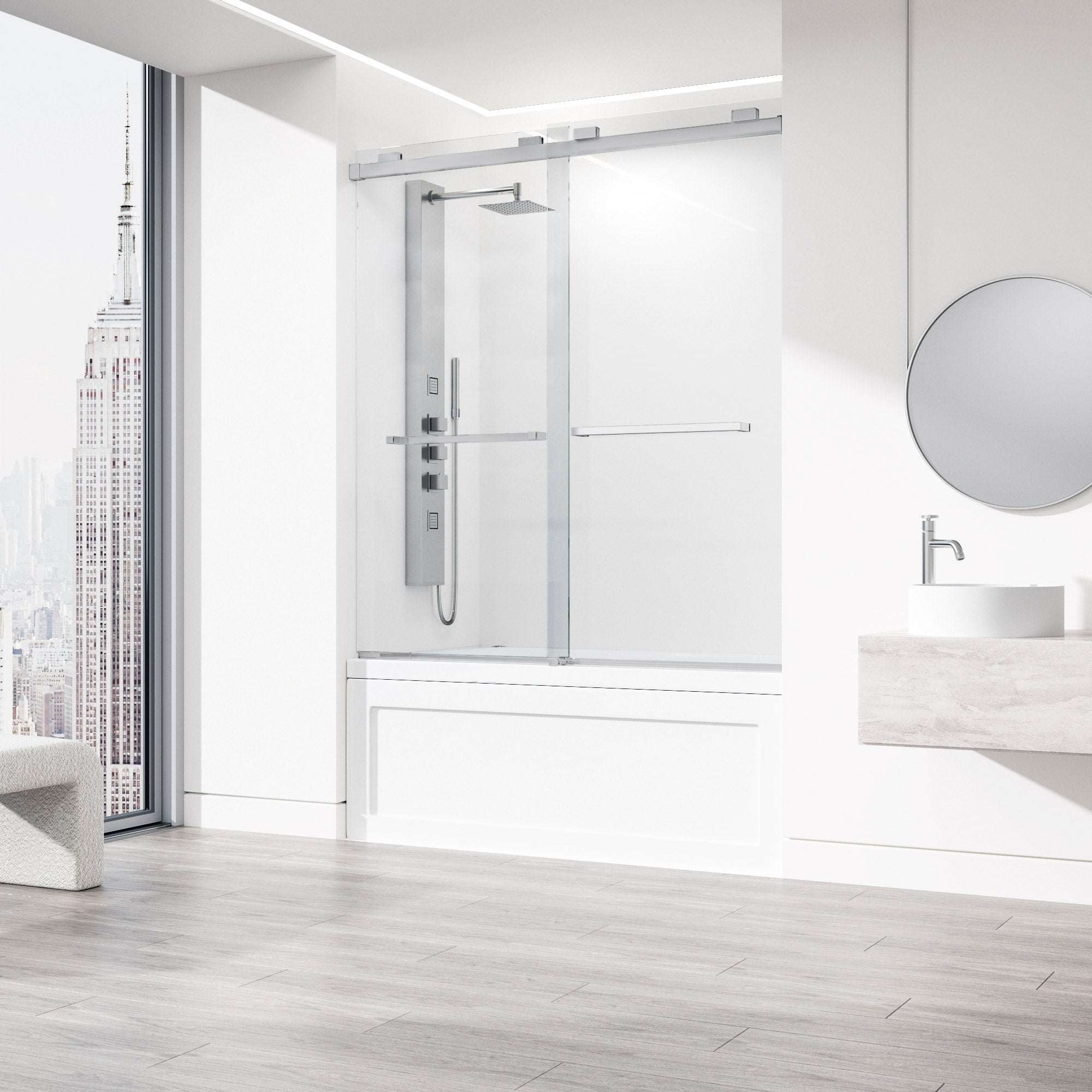 Houston VMotion™ Frameless Sliding Tub Door - Image 7