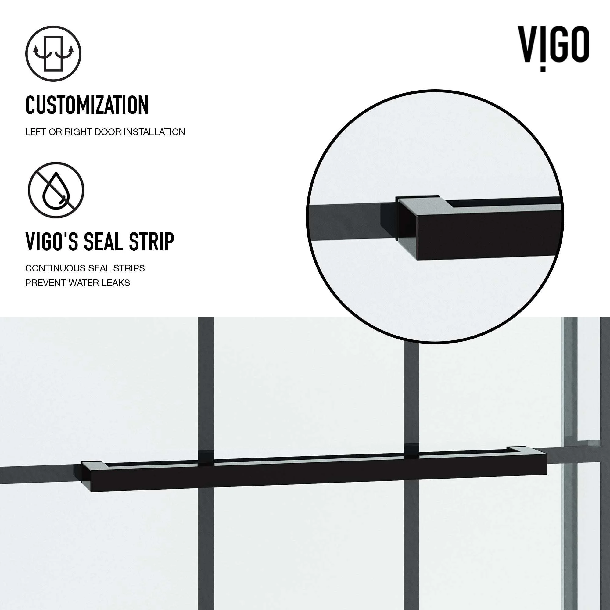 Houston VMotion™ Frameless Sliding Tub Door - Image 73