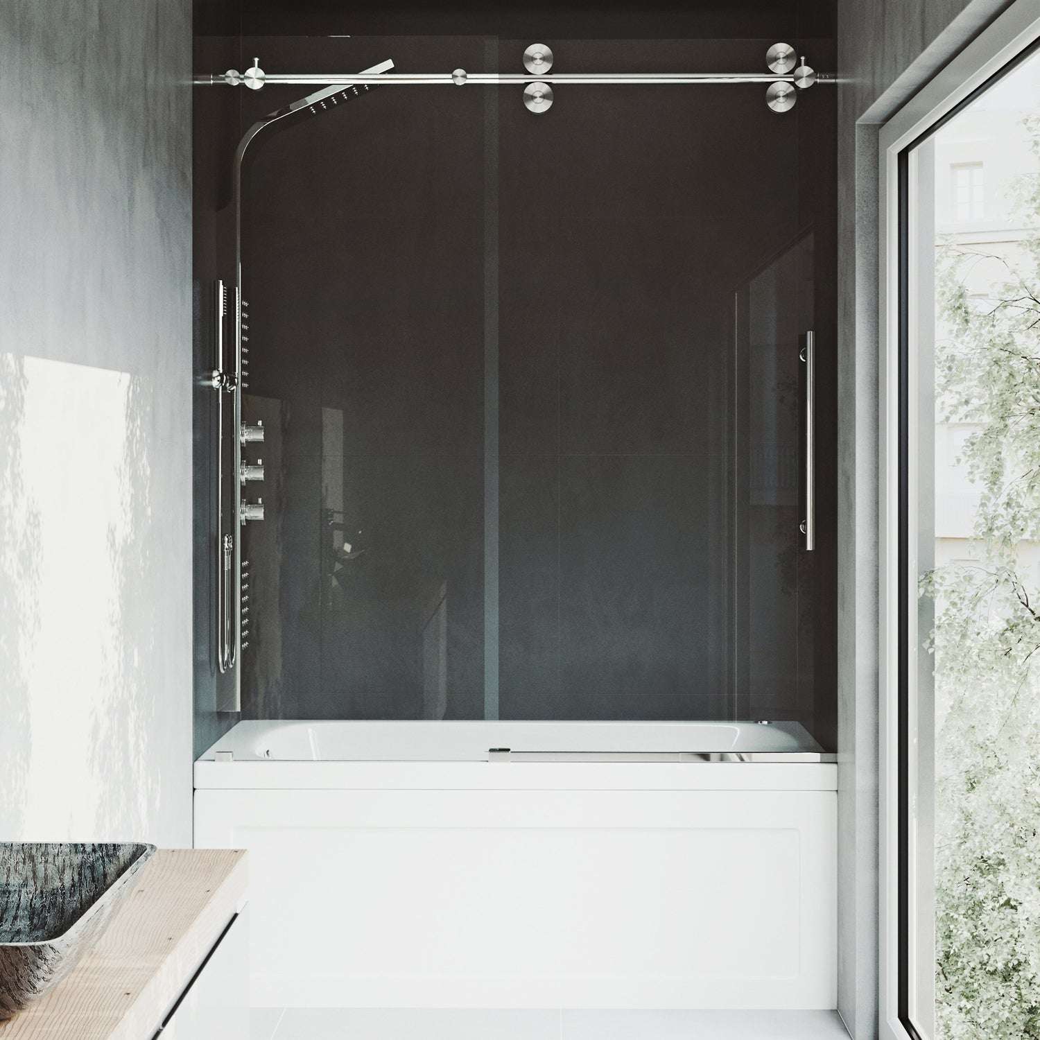 Elan Sliding Frameless Tub Door - Image 115