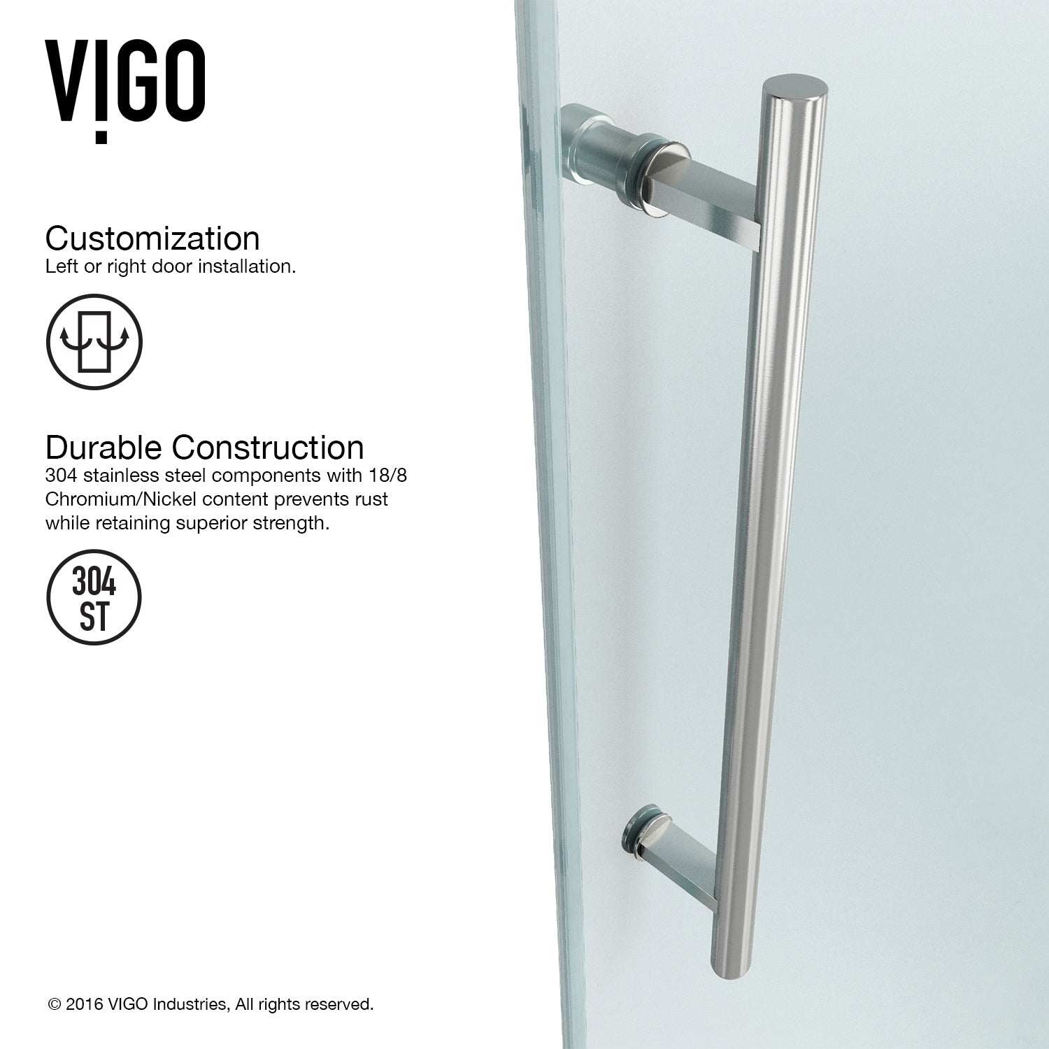Elan Sliding Frameless Tub Door - Image 121