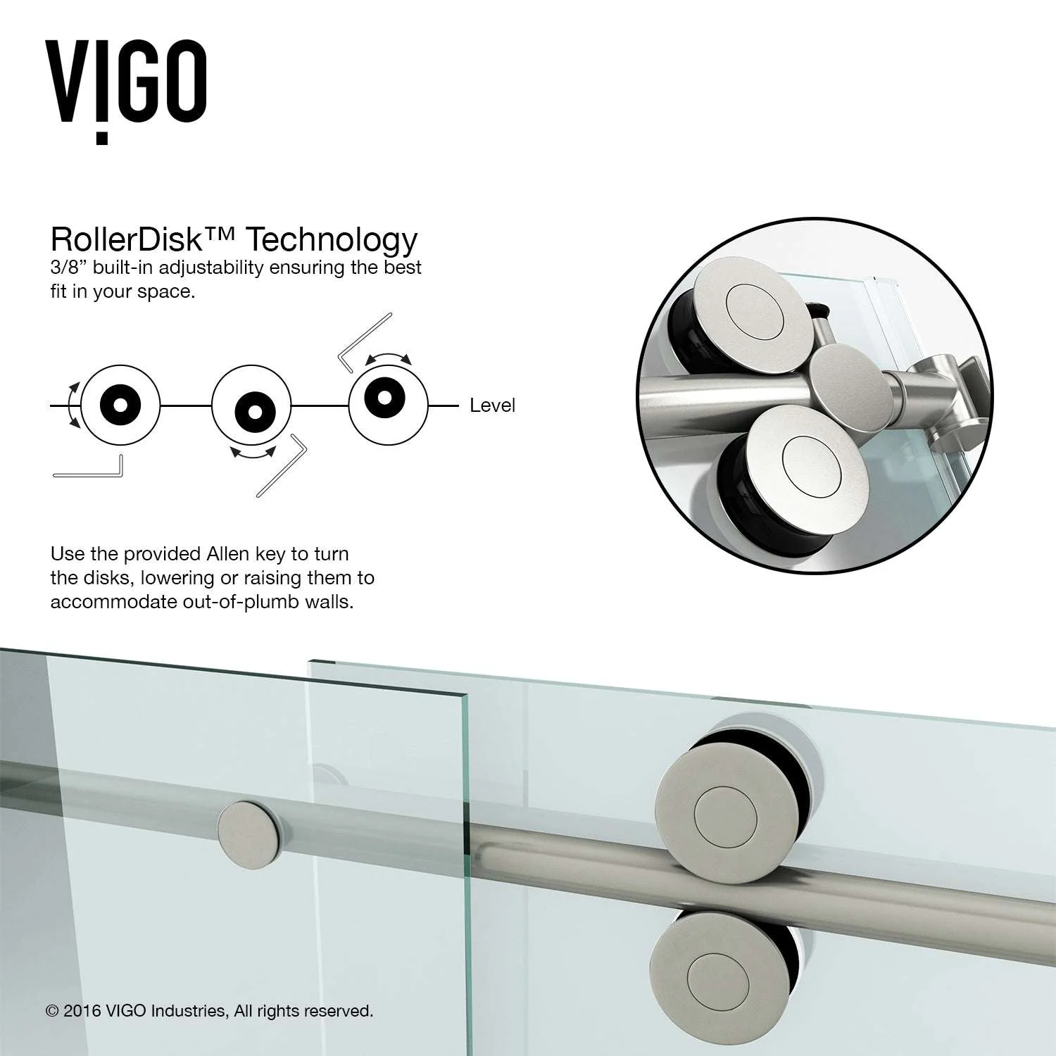 Elan Sliding Frameless Tub Door - Image 124