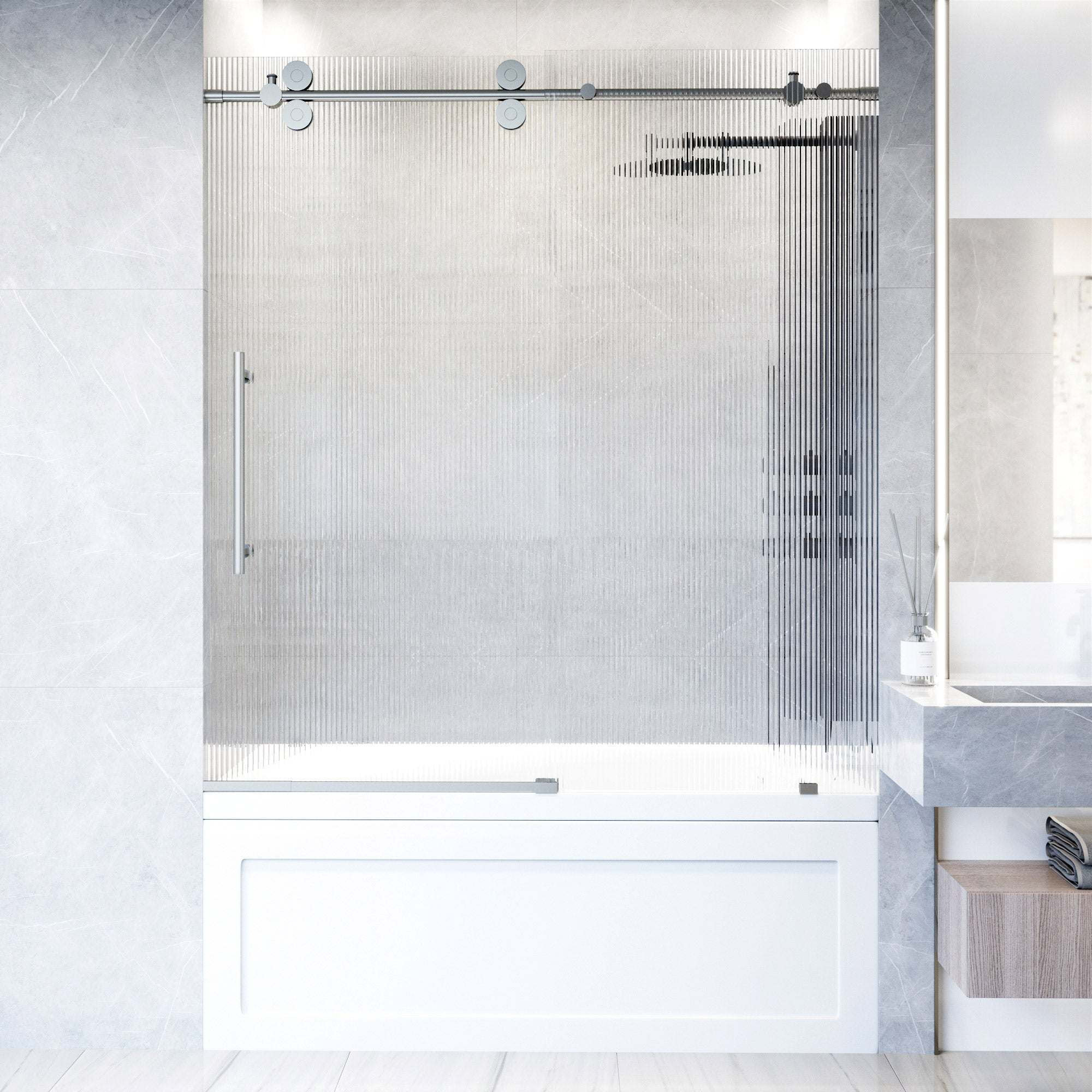 Elan Sliding Frameless Tub Door - Image 127