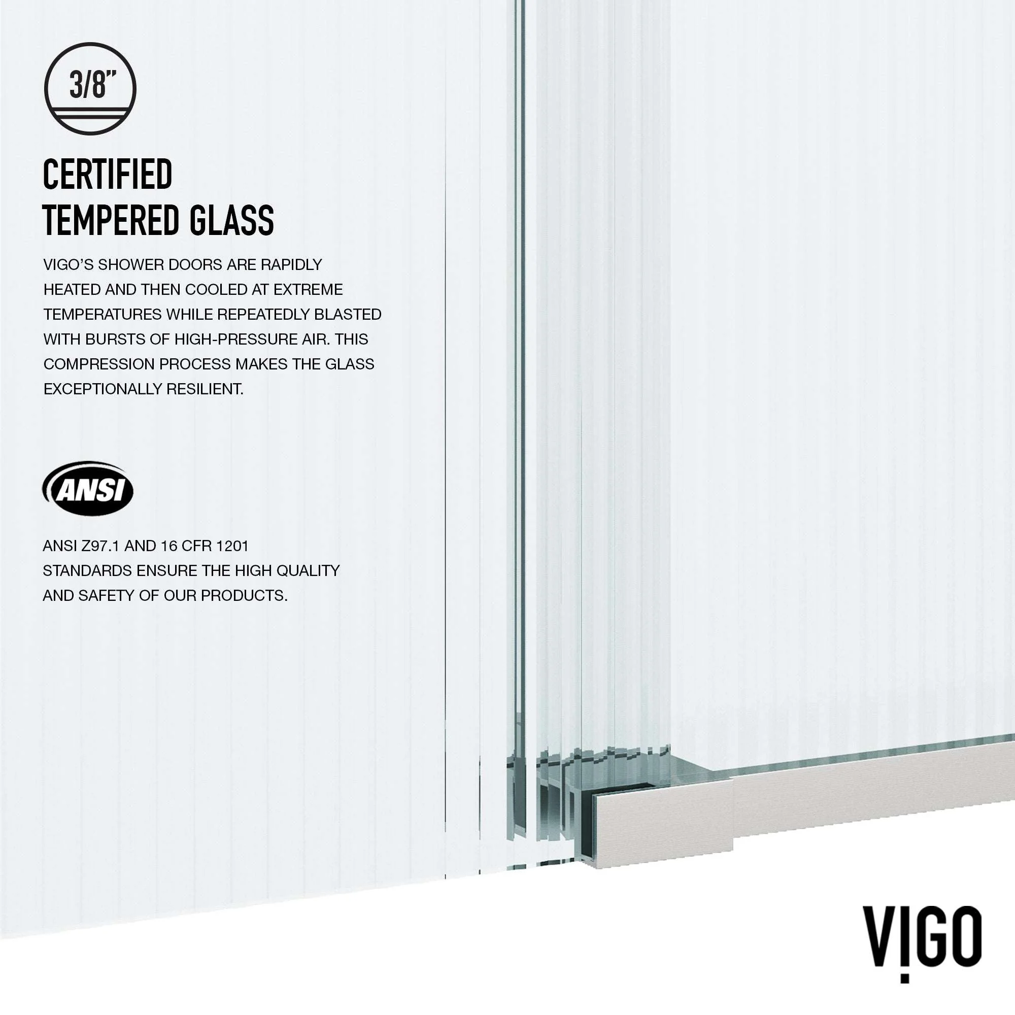 Elan Sliding Frameless Tub Door - Image 138