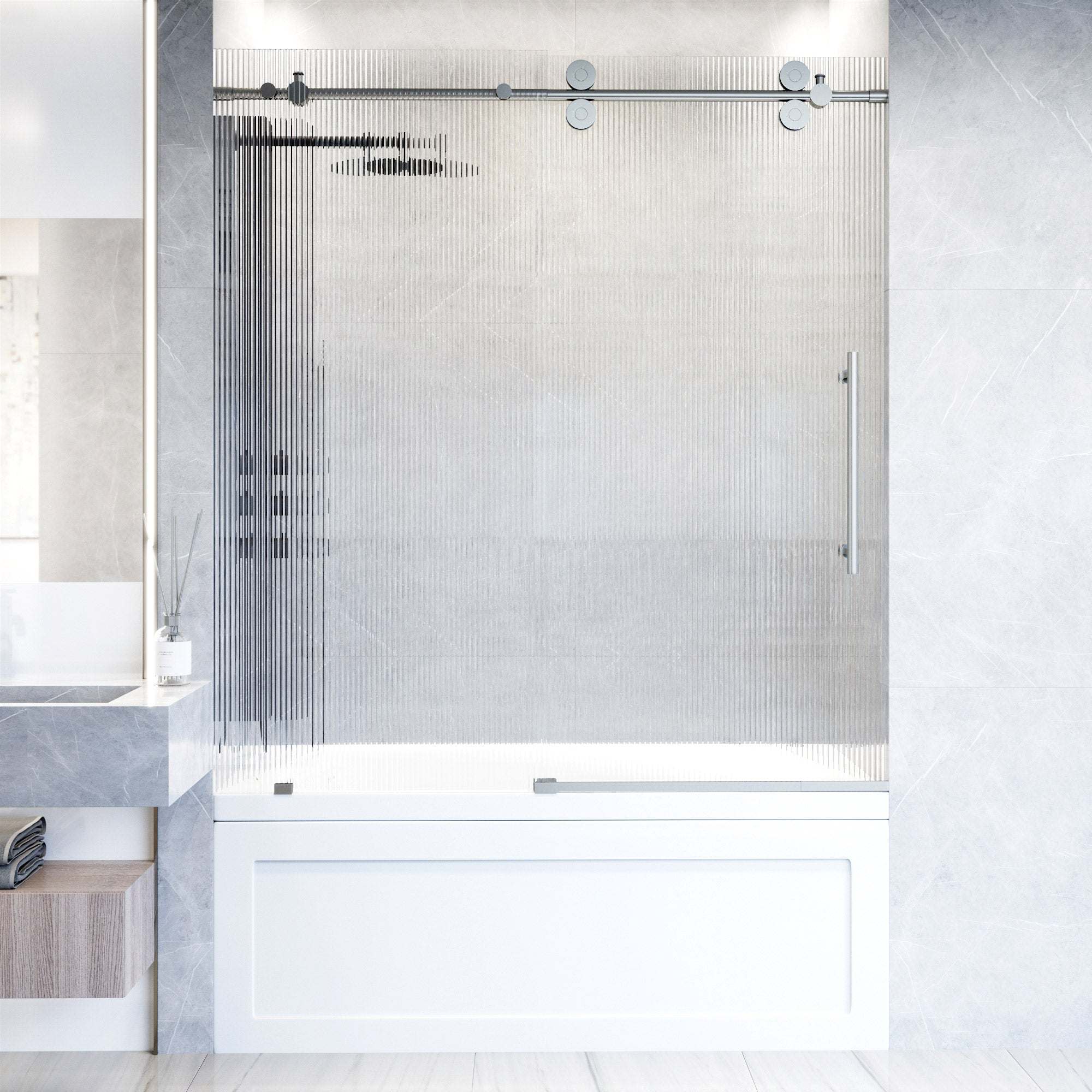 Elan Sliding Frameless Tub Door - Image 140