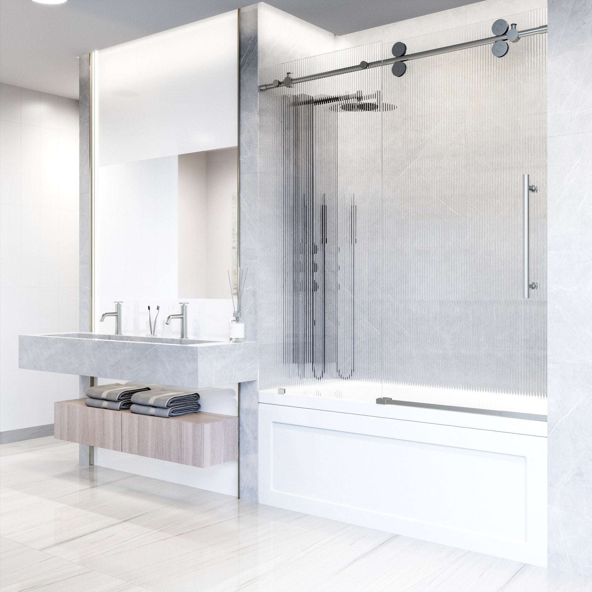 Elan Sliding Frameless Tub Door - Image 145