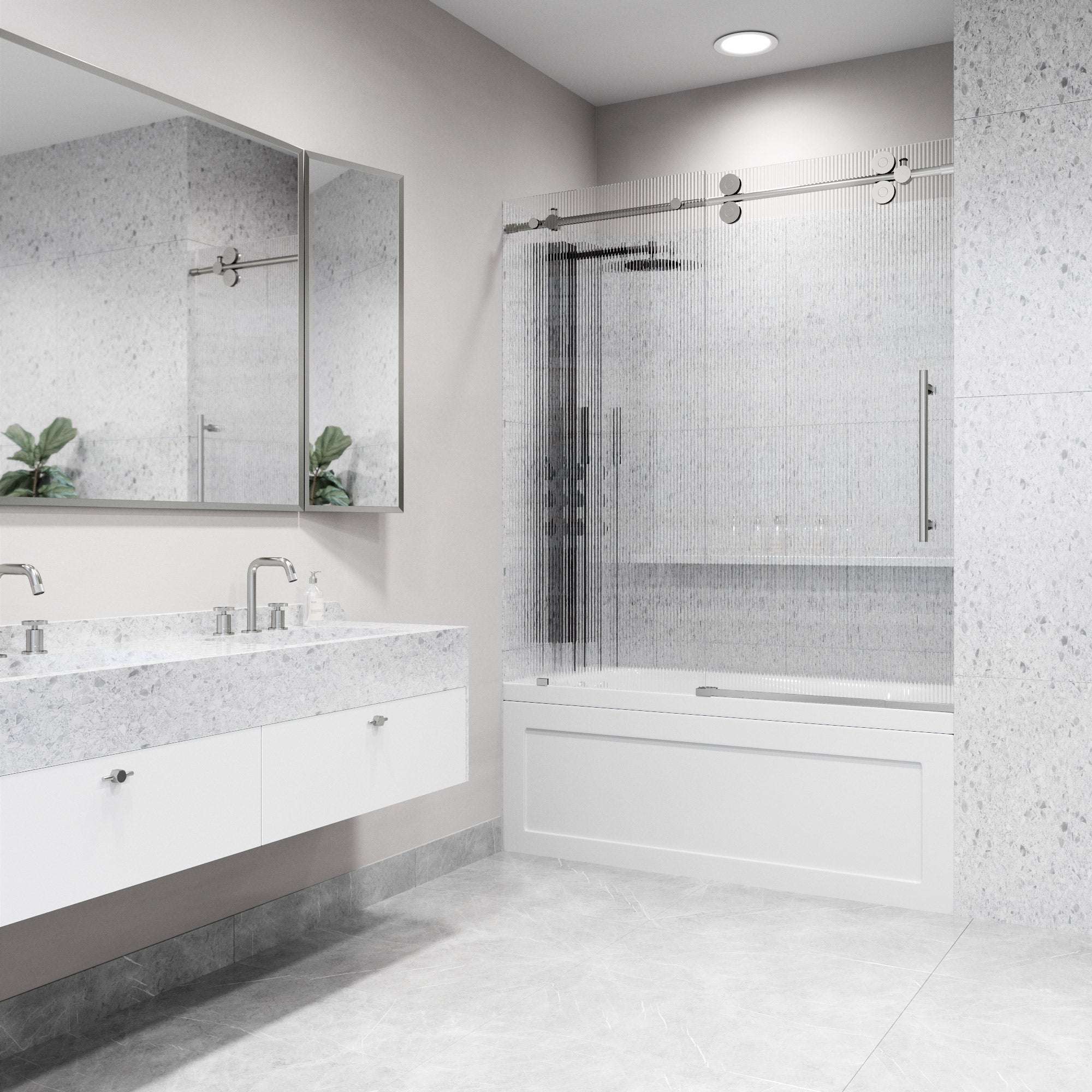 Elan Sliding Frameless Tub Door - Image 148