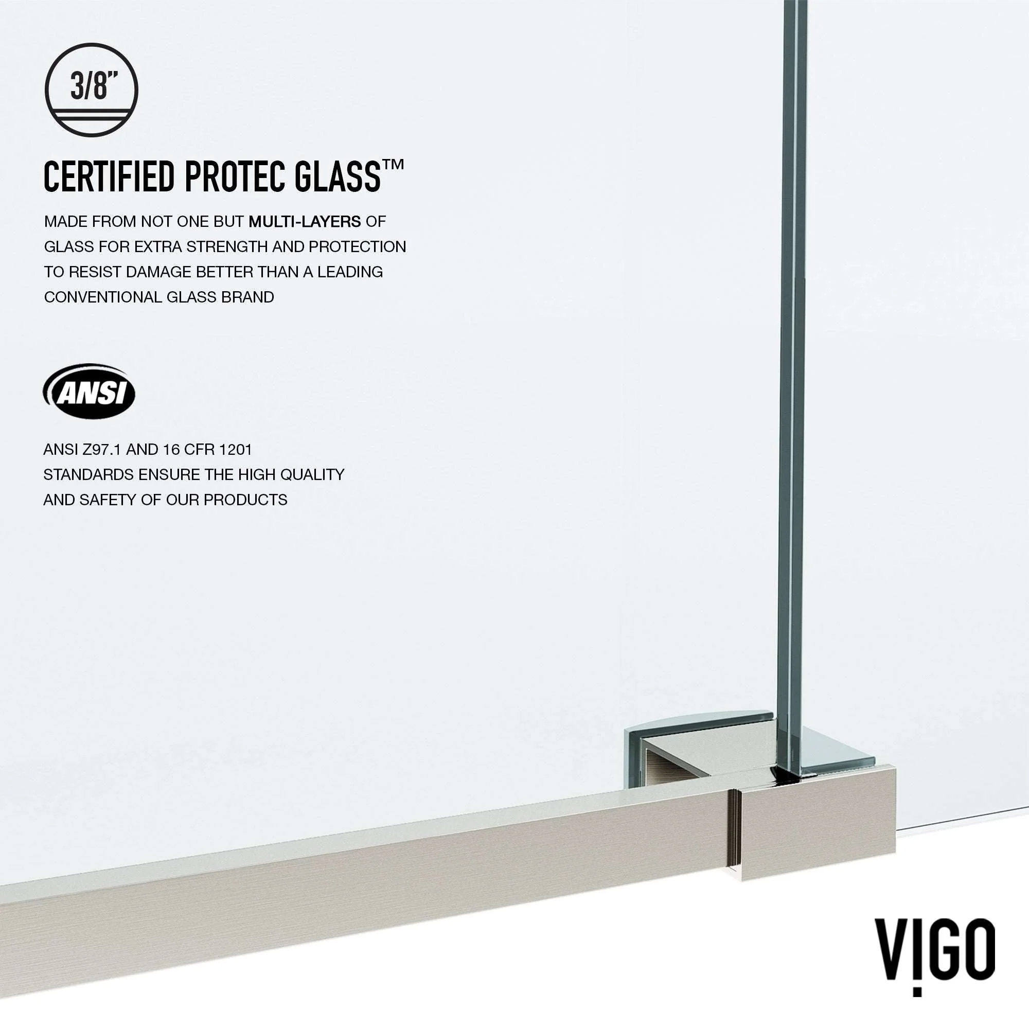 Elan Sliding Frameless Tub Door - Image 154