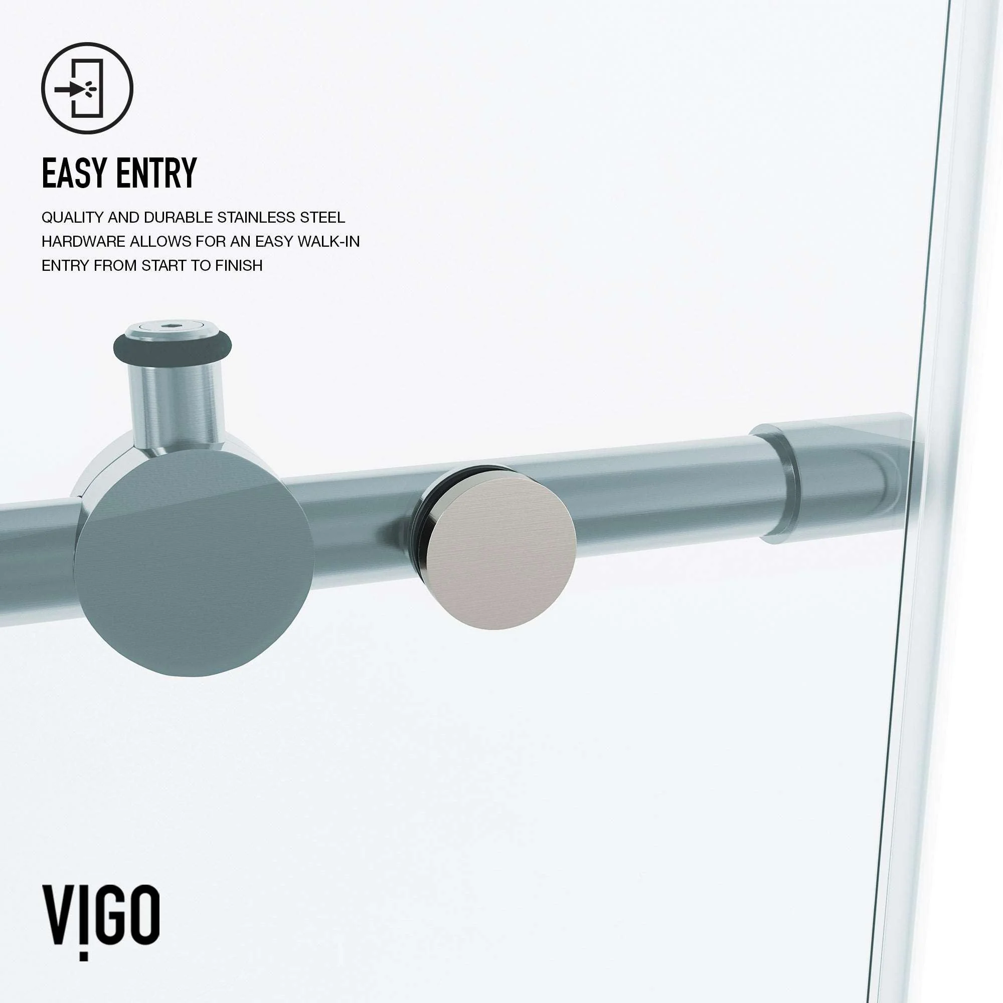 Elan Sliding Frameless Tub Door - Image 158