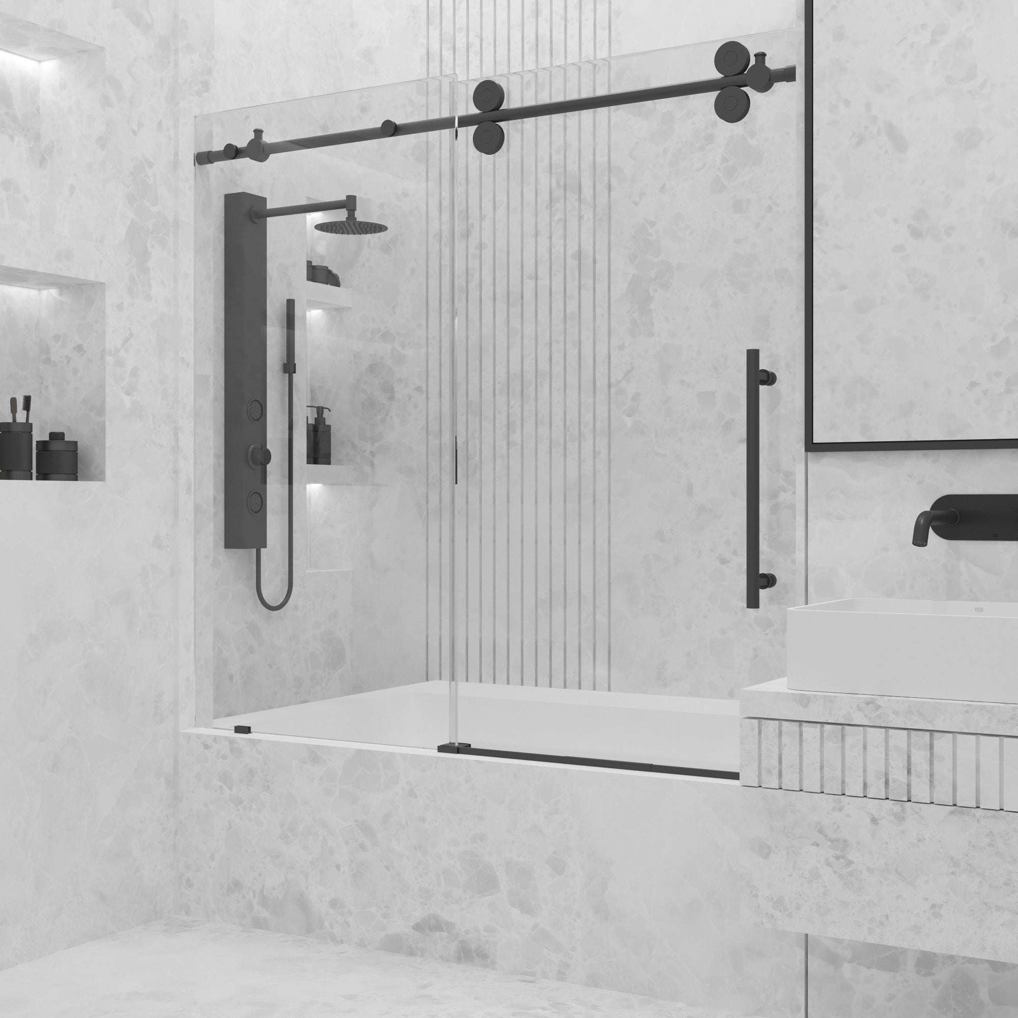 Elan Sliding Frameless Tub Door - Image 168
