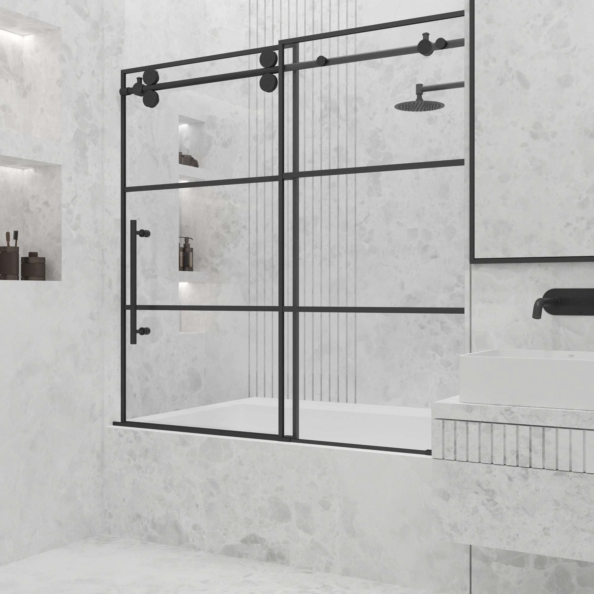 Elan Sliding Frameless Tub Door - Image 169