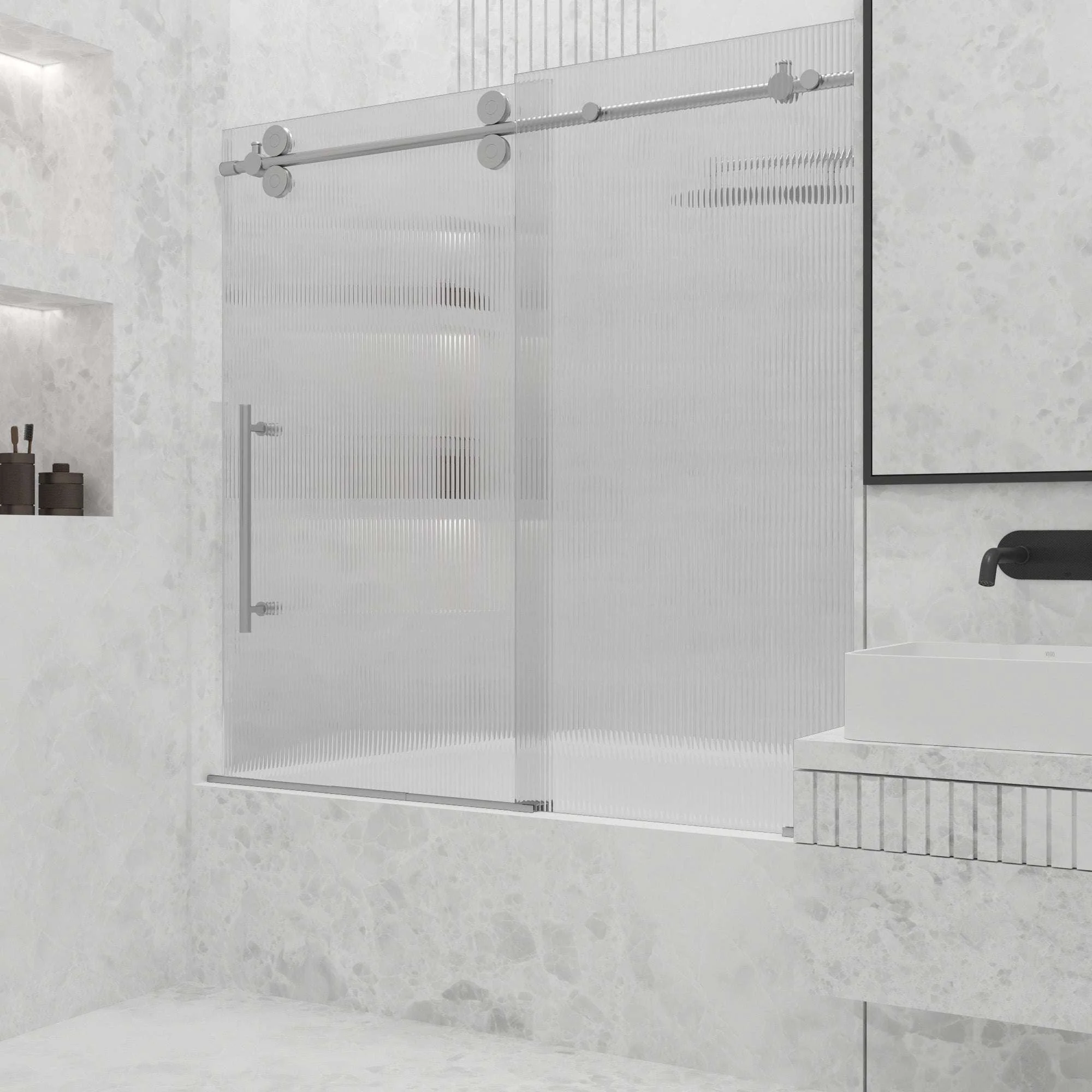 Elan Sliding Frameless Tub Door - Image 171