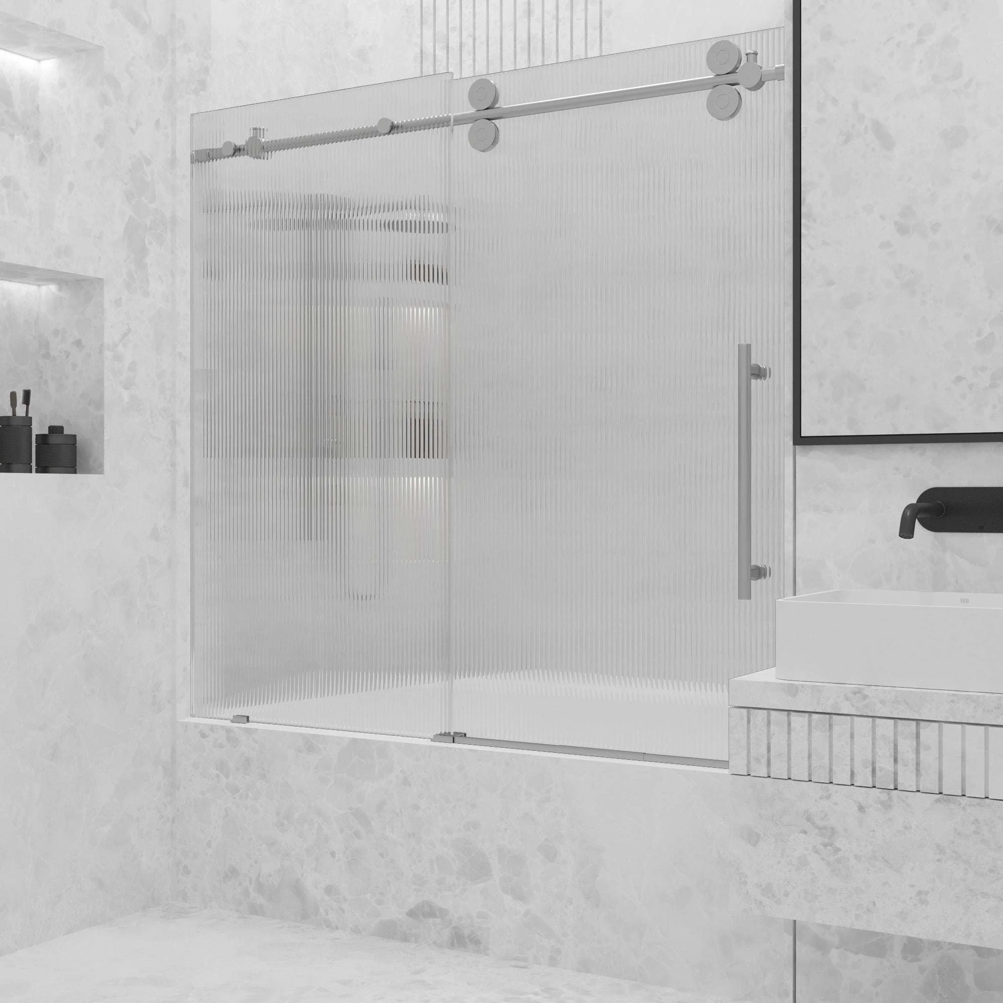 Elan Sliding Frameless Tub Door - Image 172