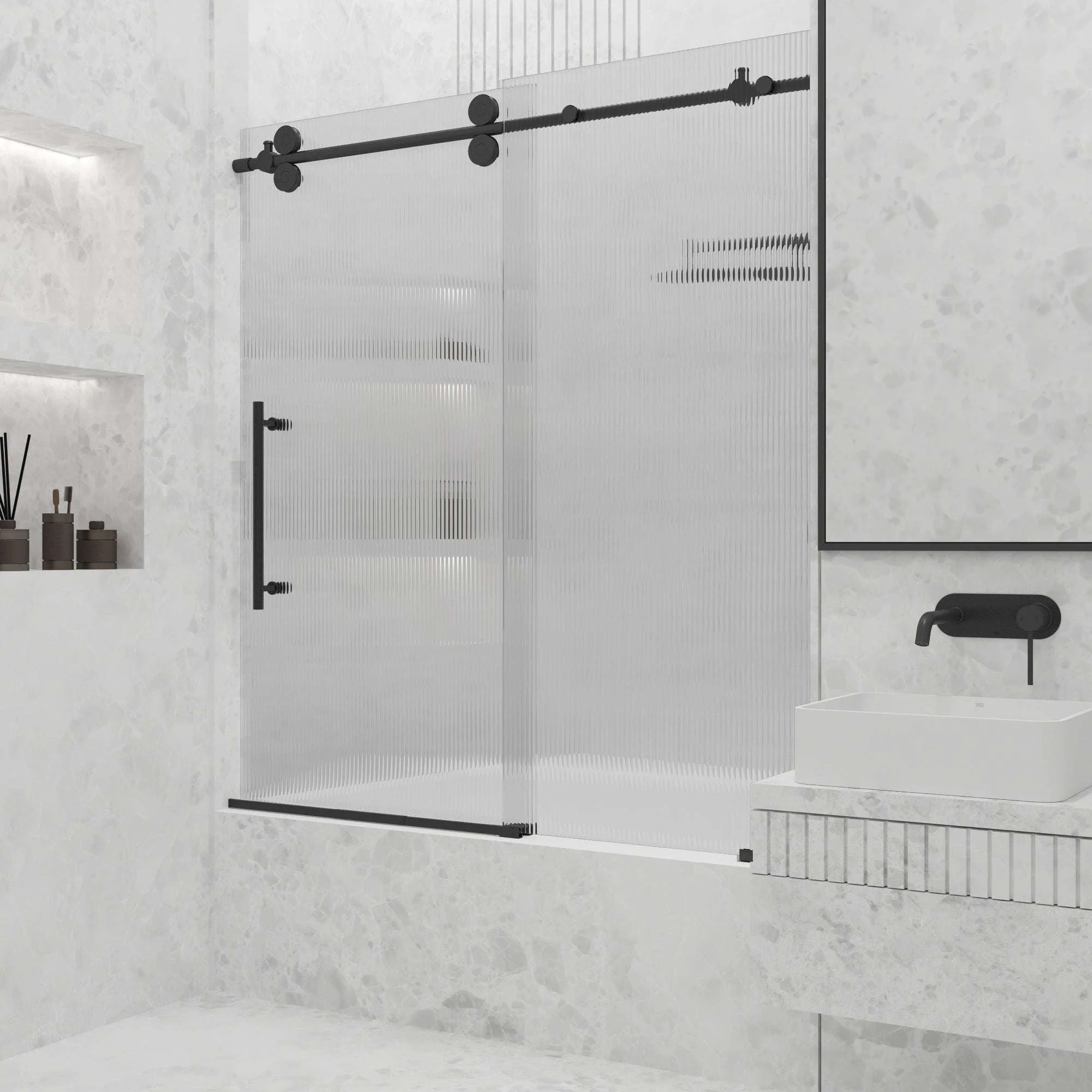 Elan Sliding Frameless Tub Door - Image 177