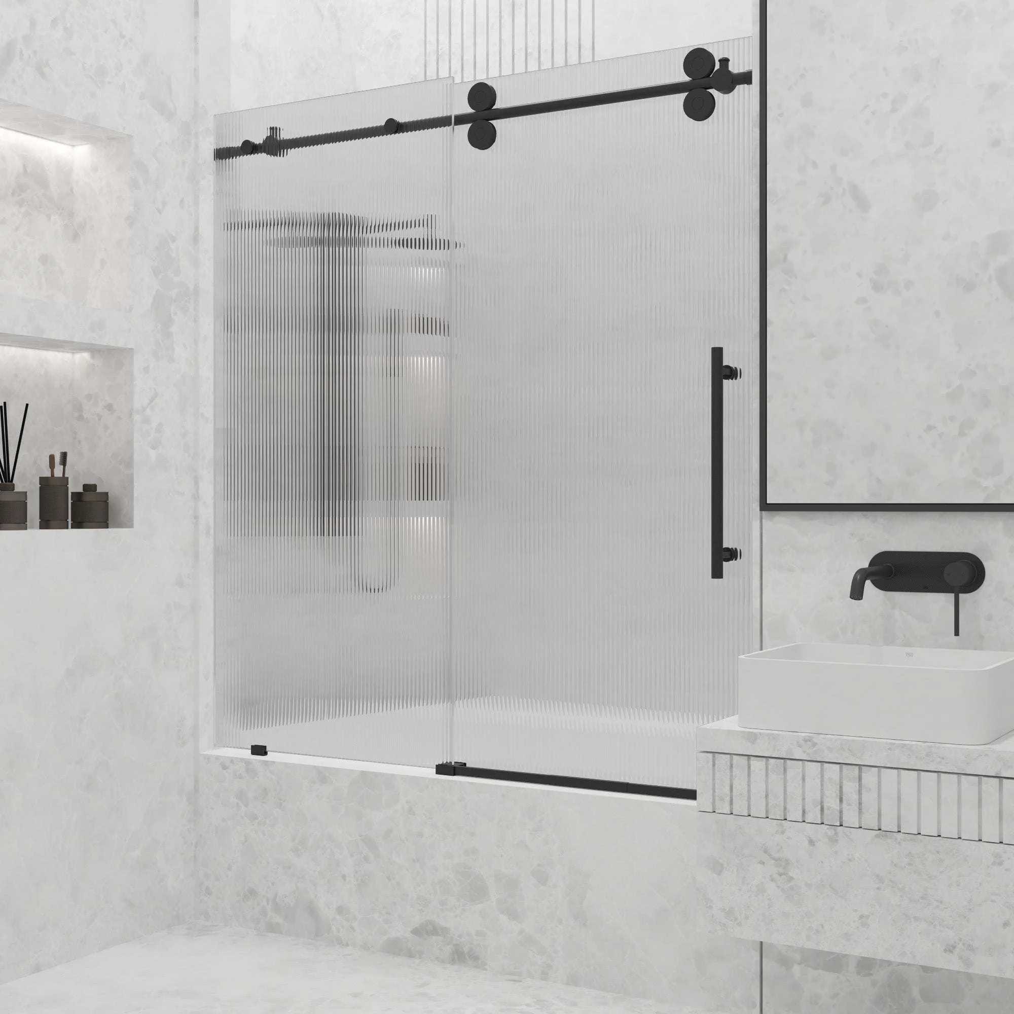 Elan Sliding Frameless Tub Door - Image 178