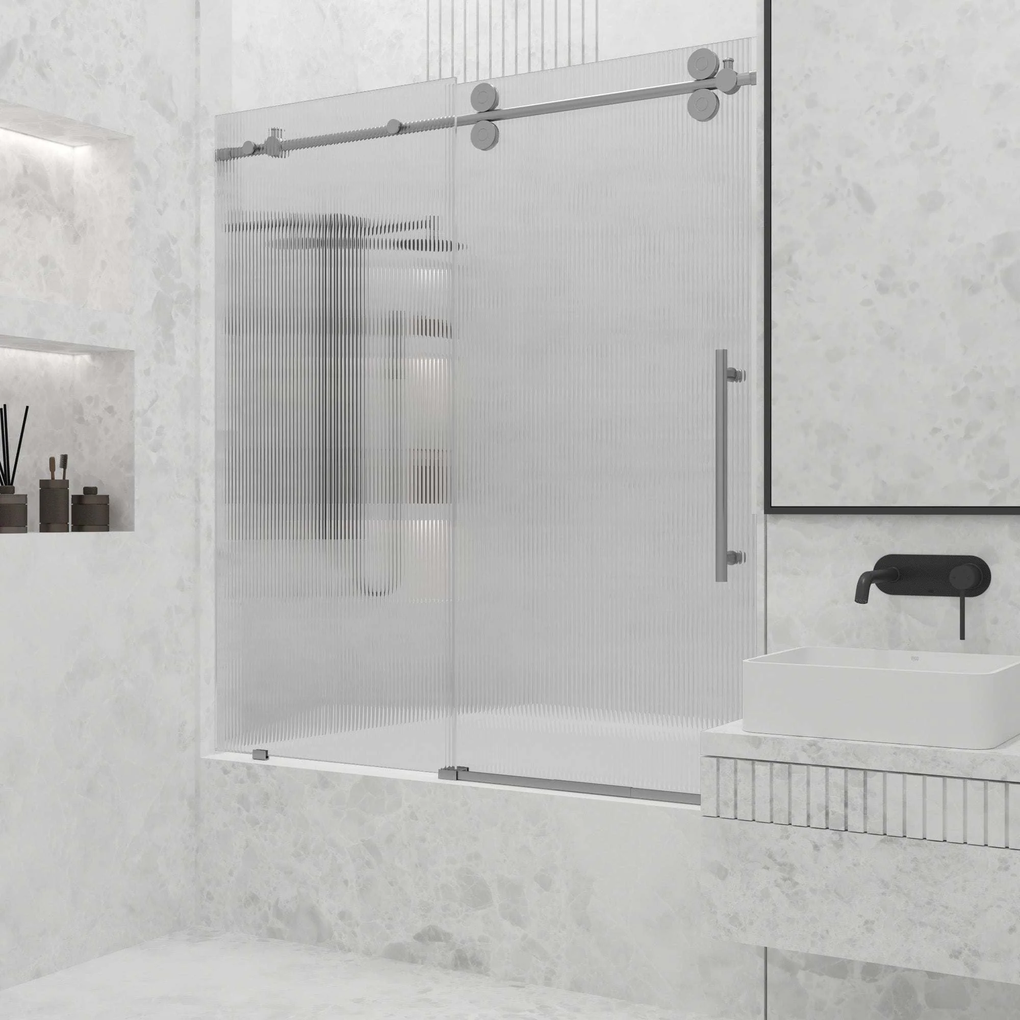 Elan Sliding Frameless Tub Door - Image 185