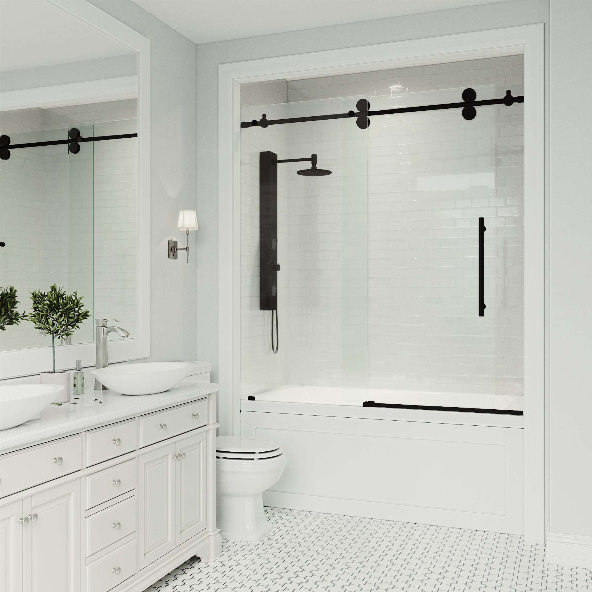 Elan Sliding Frameless Tub Door - Image 28
