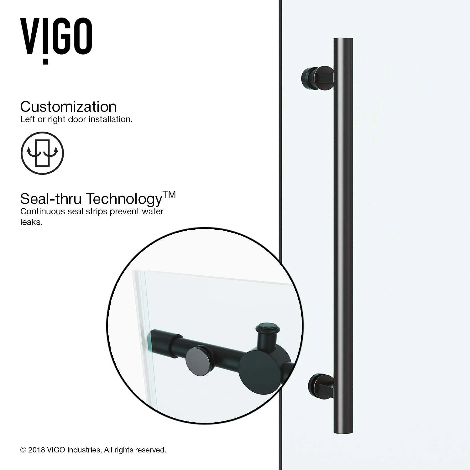 Elan Sliding Frameless Tub Door - Image 34