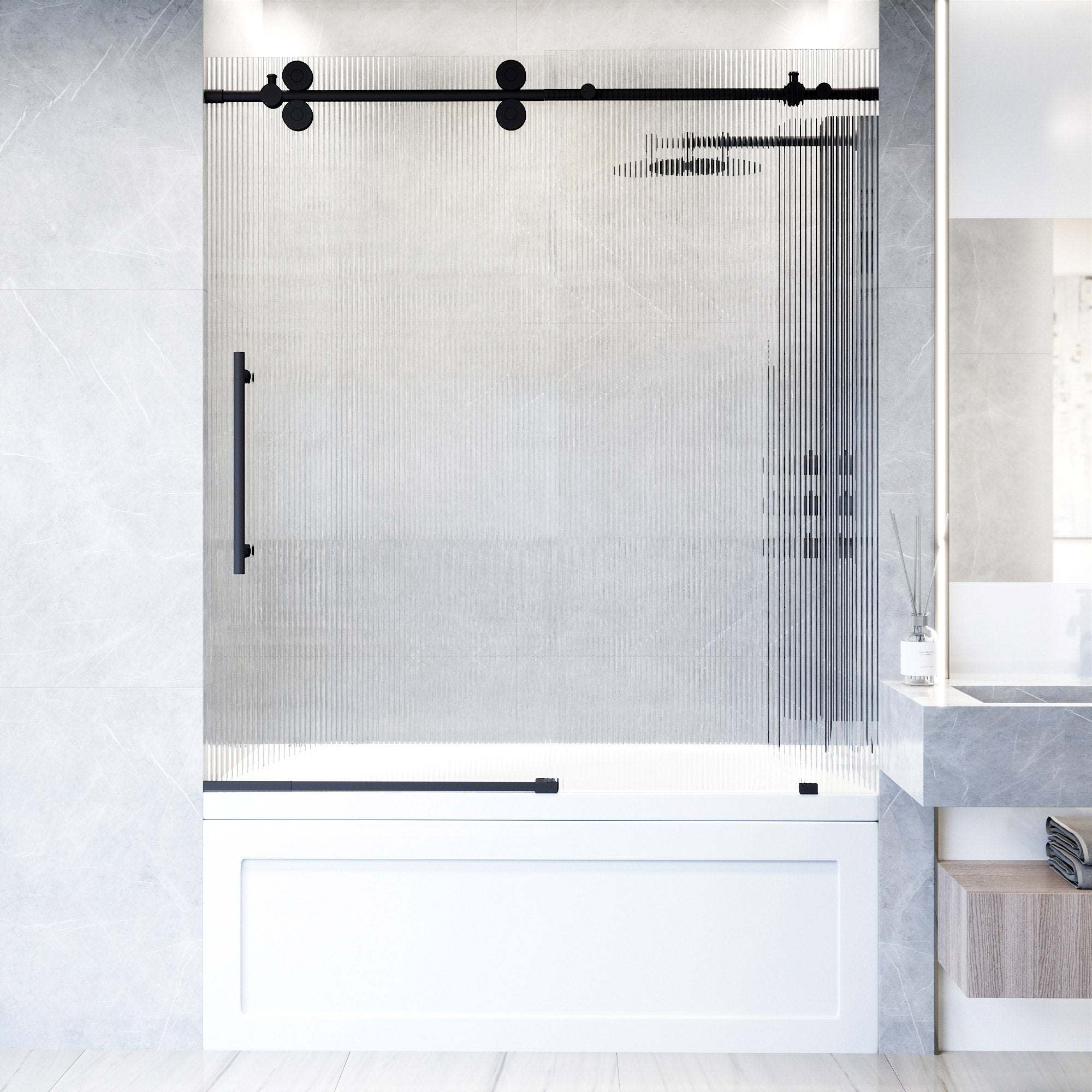 Elan Sliding Frameless Tub Door - Image 40