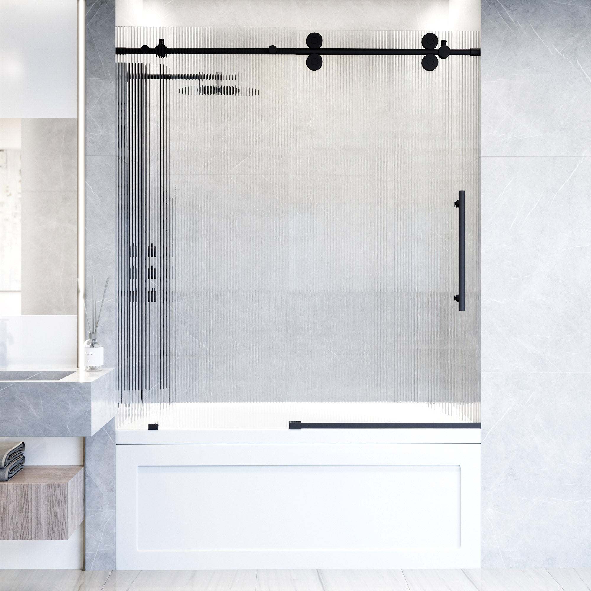 Elan Sliding Frameless Tub Door - Image 53