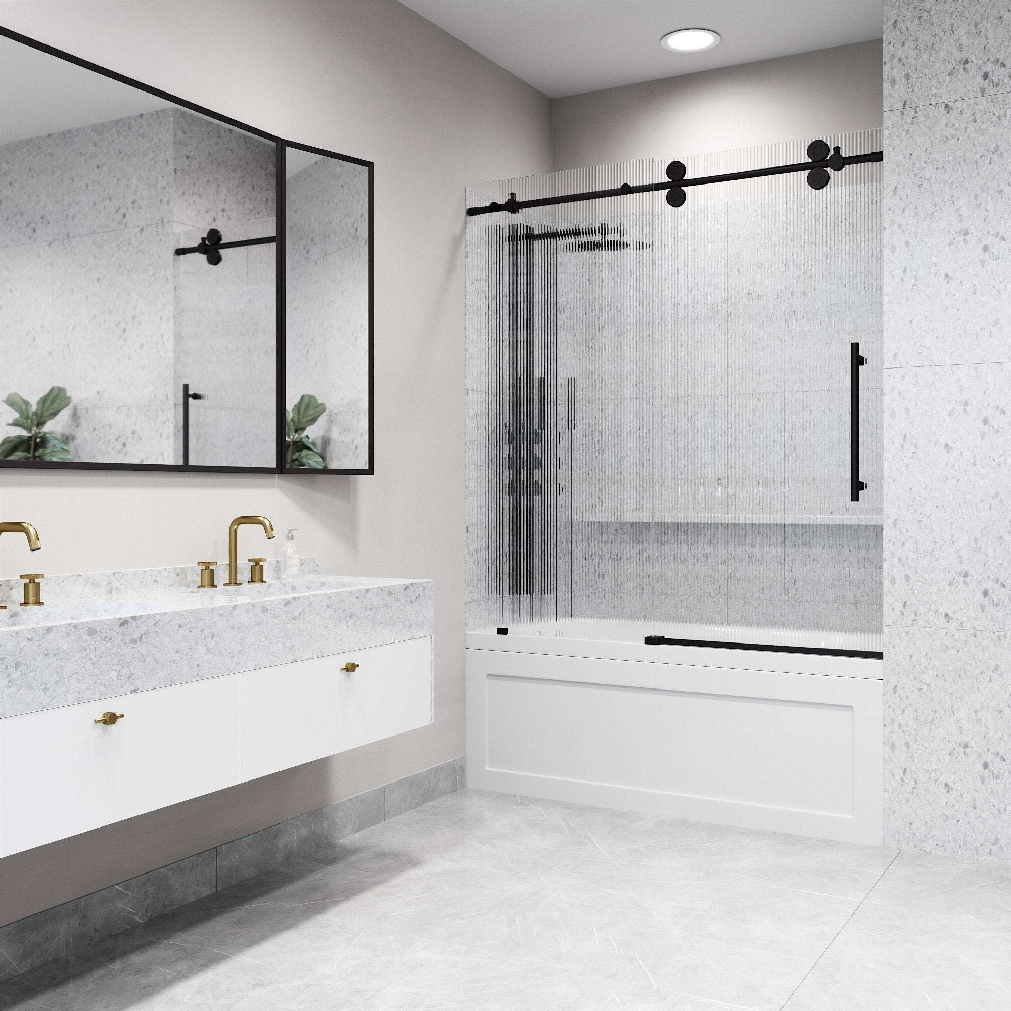 Elan Sliding Frameless Tub Door - Image 61