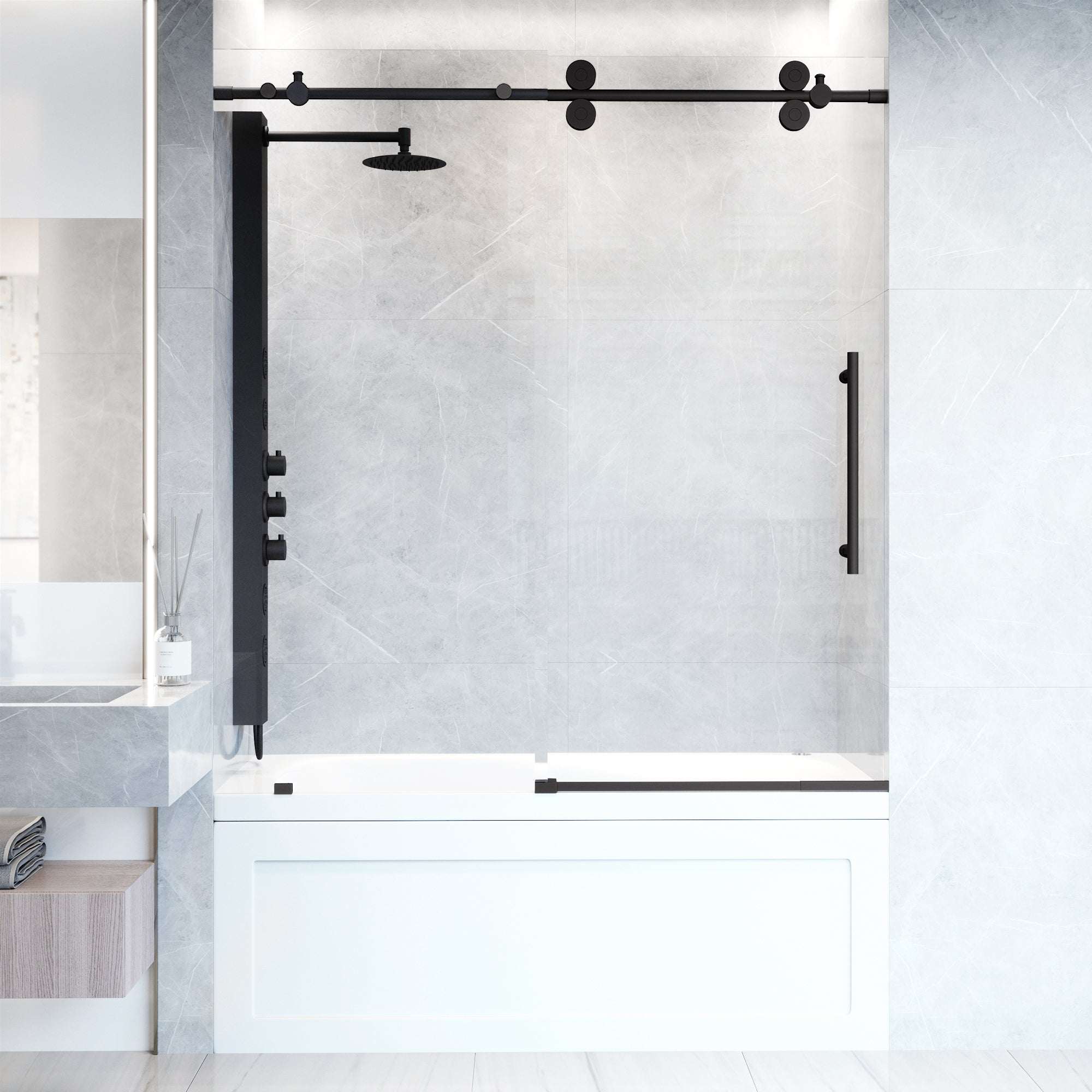 Elan Sliding Frameless Tub Door - Image 72
