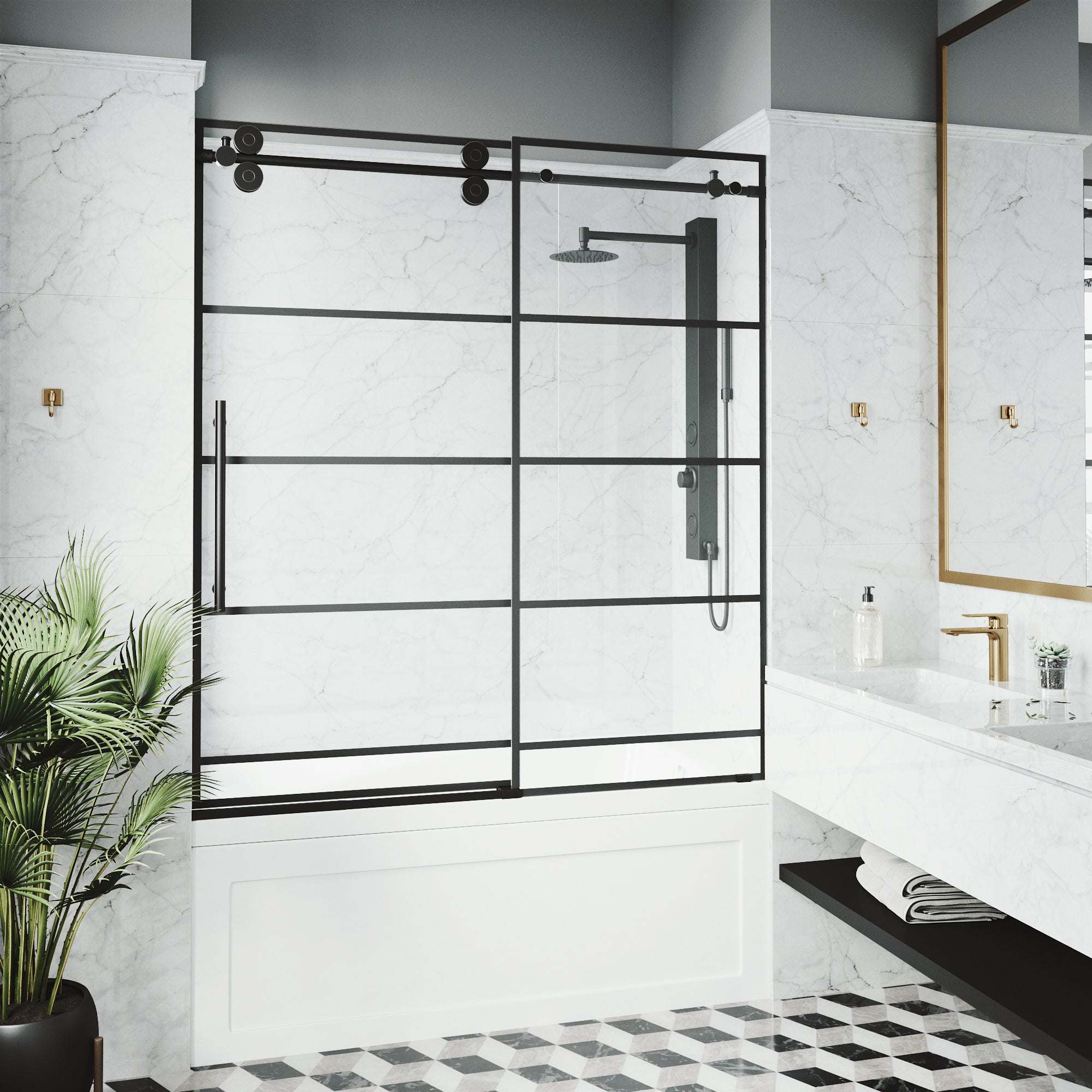 Elan Sliding Frameless Tub Door - Image 82