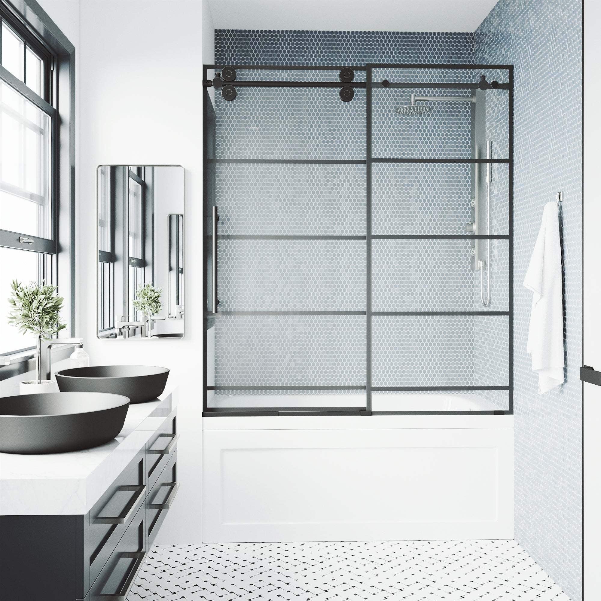 Elan Sliding Frameless Tub Door - Image 84