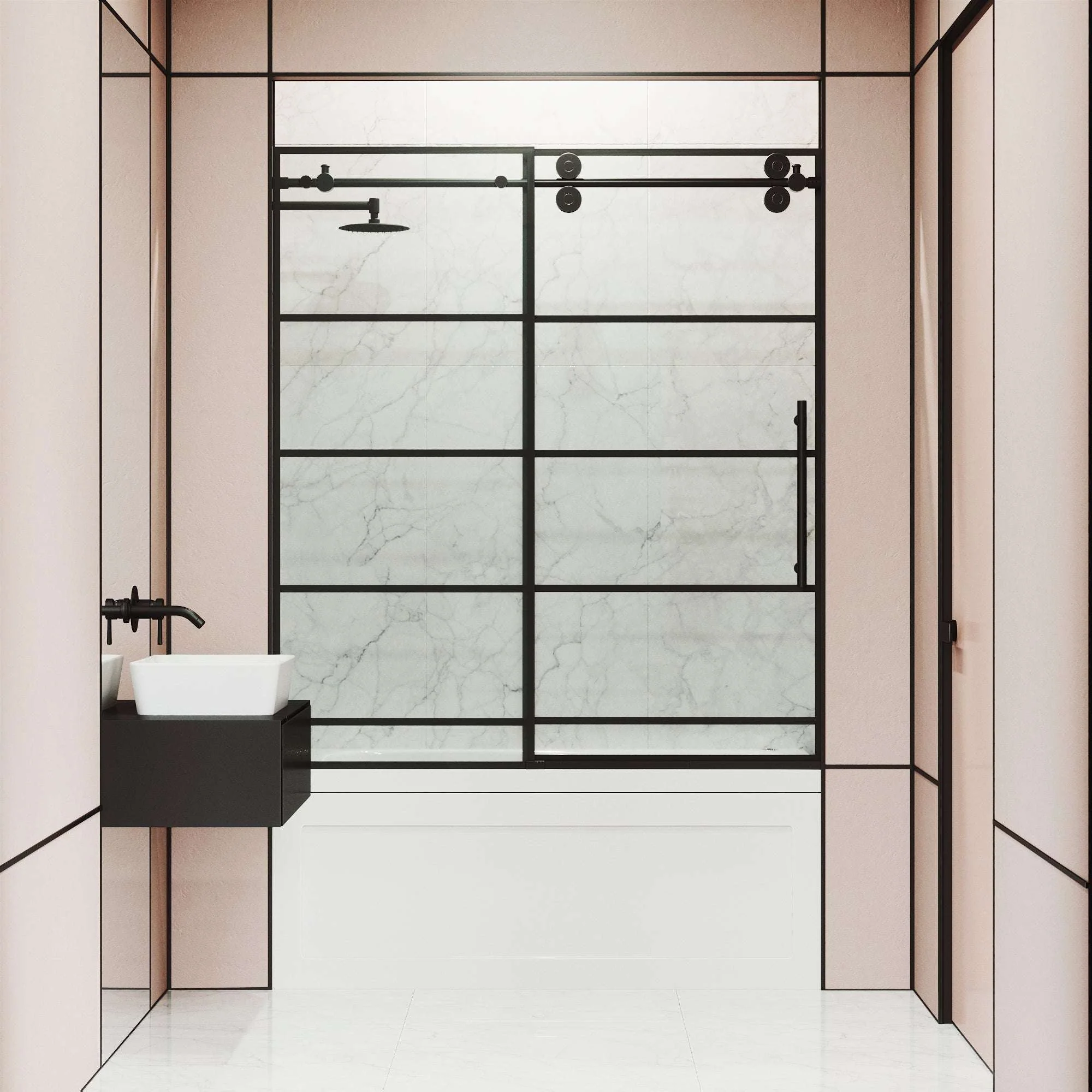 Elan Sliding Frameless Tub Door - Image 85