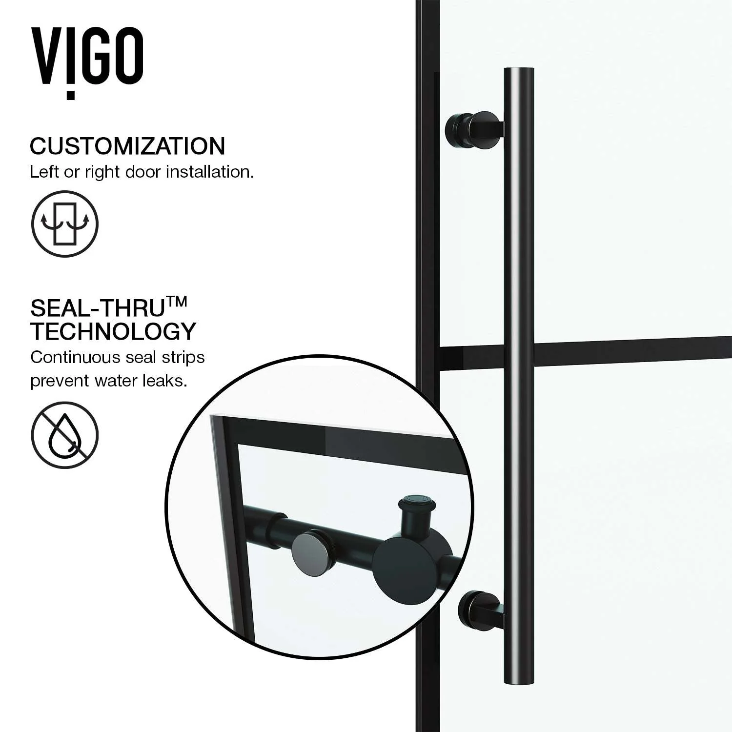 Elan Sliding Frameless Tub Door - Image 86