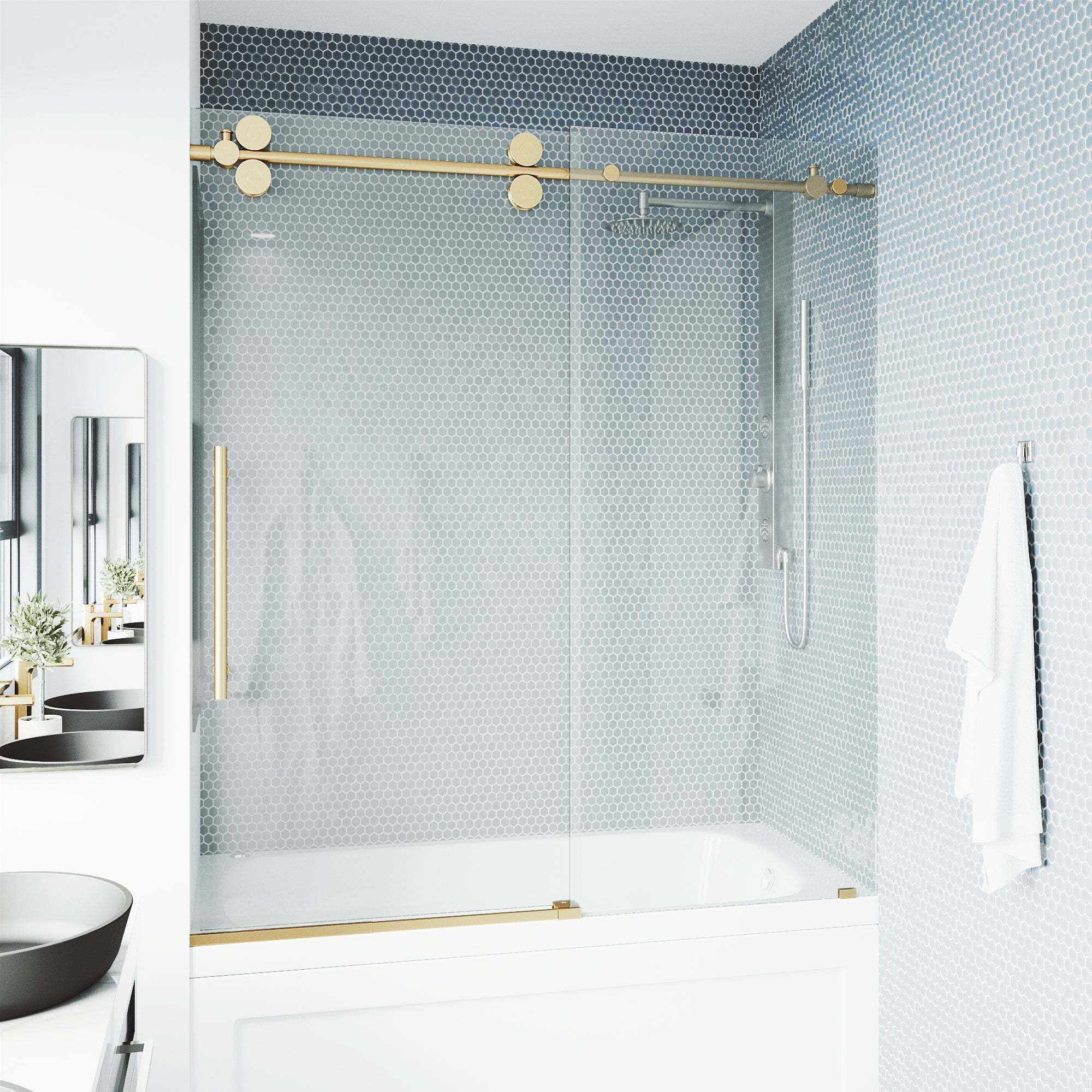 Elan Sliding Frameless Tub Door - Image 94